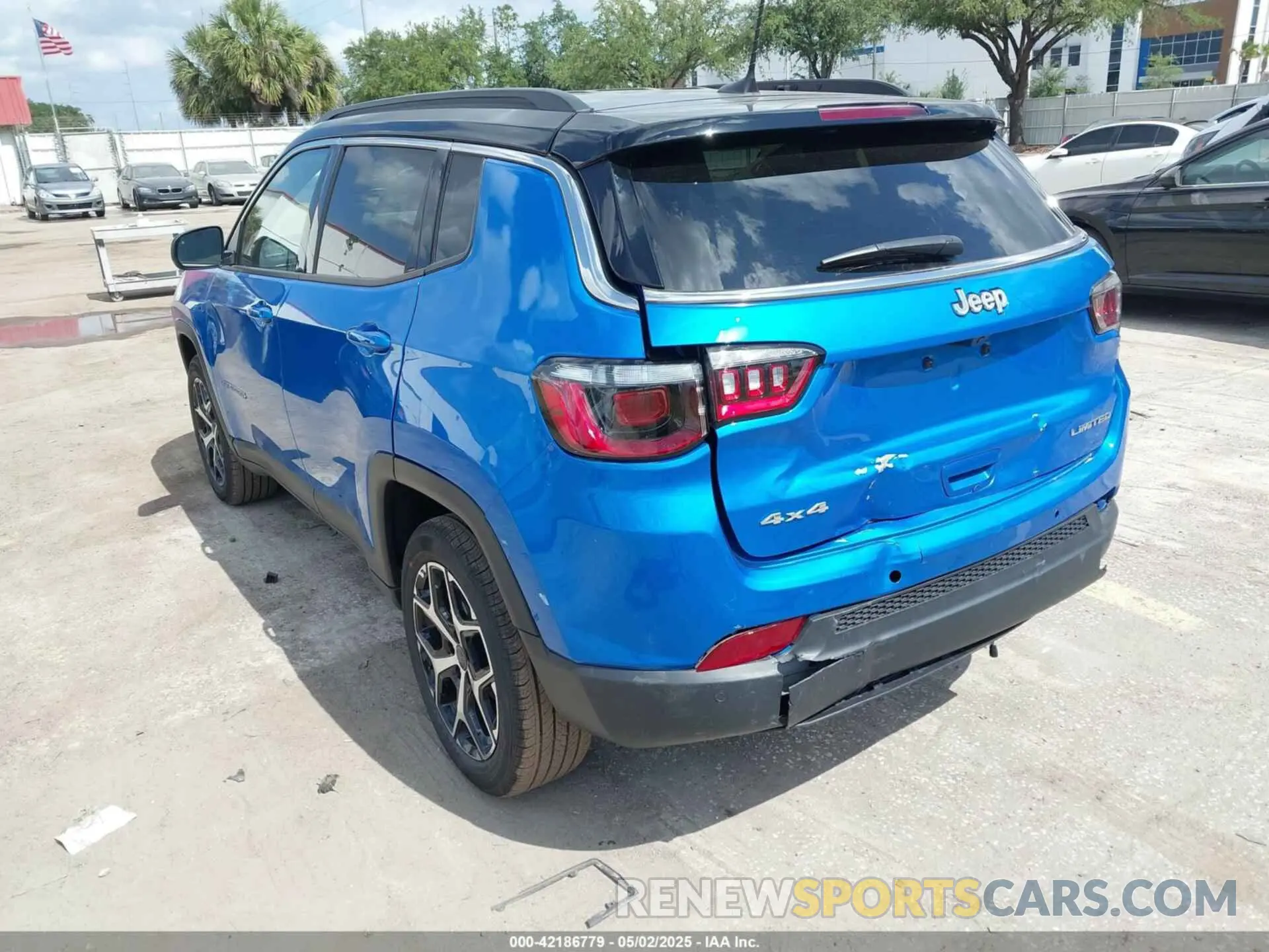 3 Photograph of a damaged car 3C4NJDCNXST549907 JEEP COMPASS 2025