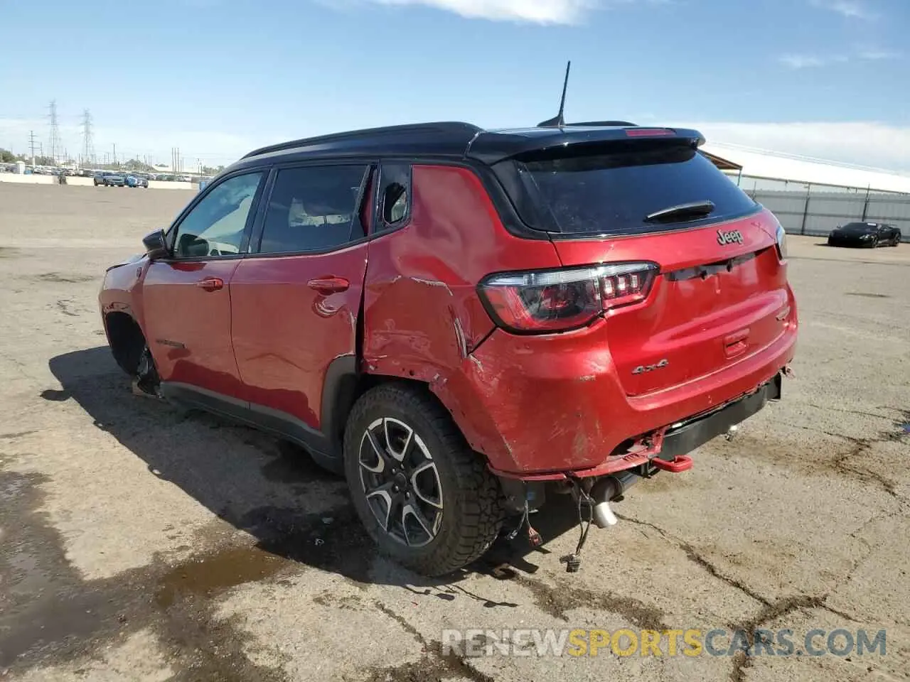 2 Photograph of a damaged car 3C4NJDDN0ST536940 JEEP COMPASS 2025