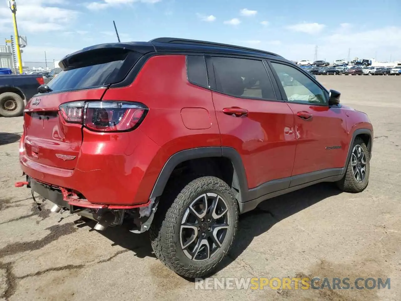 3 Photograph of a damaged car 3C4NJDDN0ST536940 JEEP COMPASS 2025