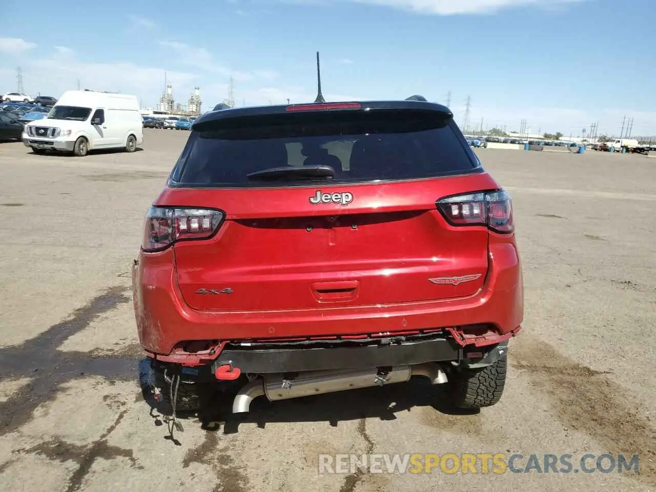 6 Photograph of a damaged car 3C4NJDDN0ST536940 JEEP COMPASS 2025