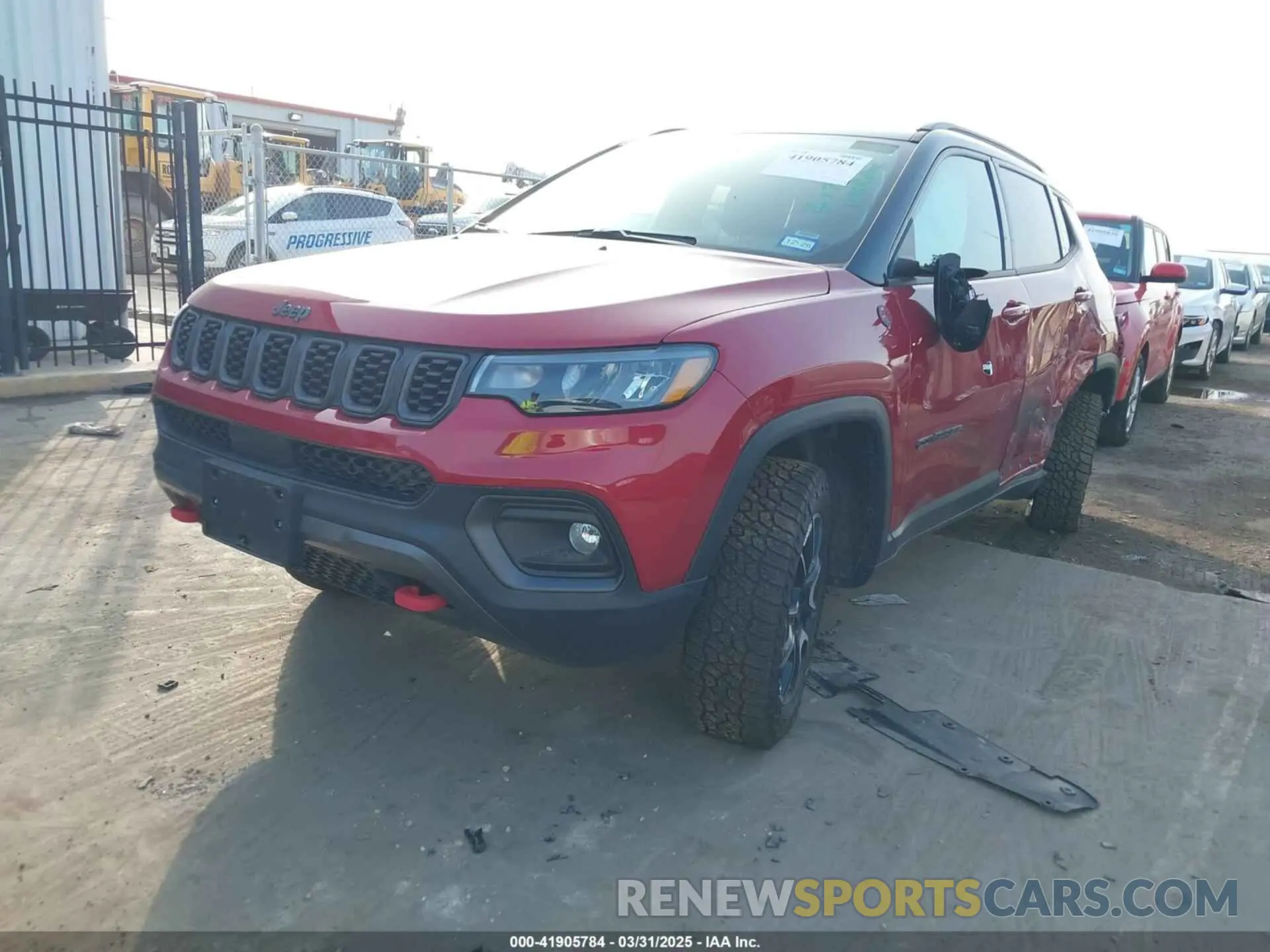 2 Photograph of a damaged car 3C4NJDDN0ST551132 JEEP COMPASS 2025