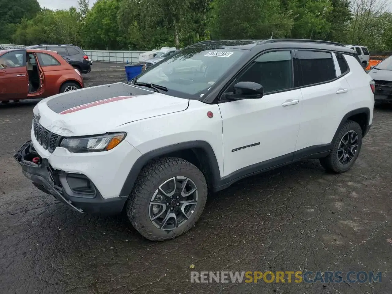 1 Photograph of a damaged car 3C4NJDDN1ST564679 JEEP COMPASS 2025