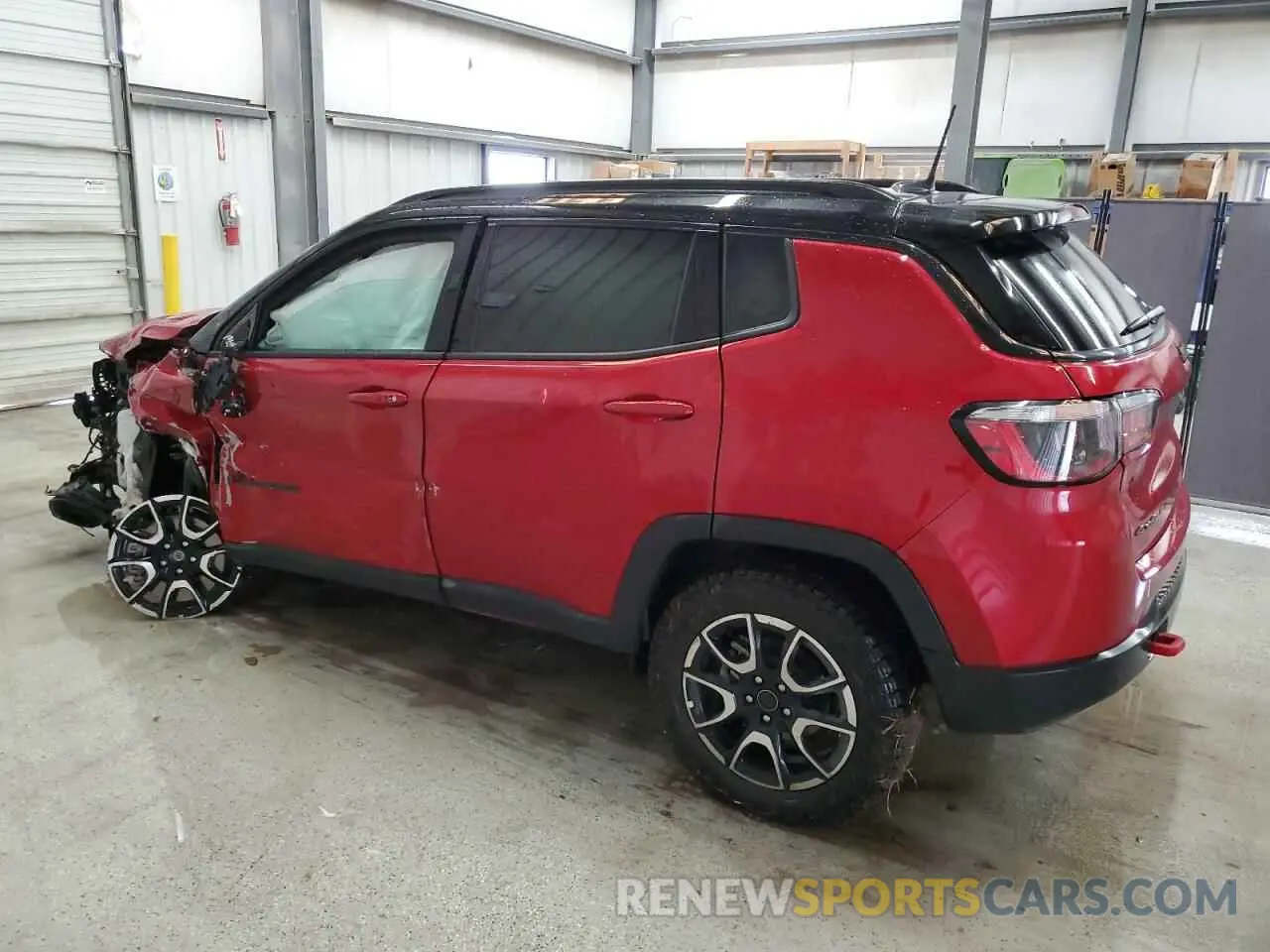 2 Photograph of a damaged car 3C4NJDDN3ST523745 JEEP COMPASS 2025