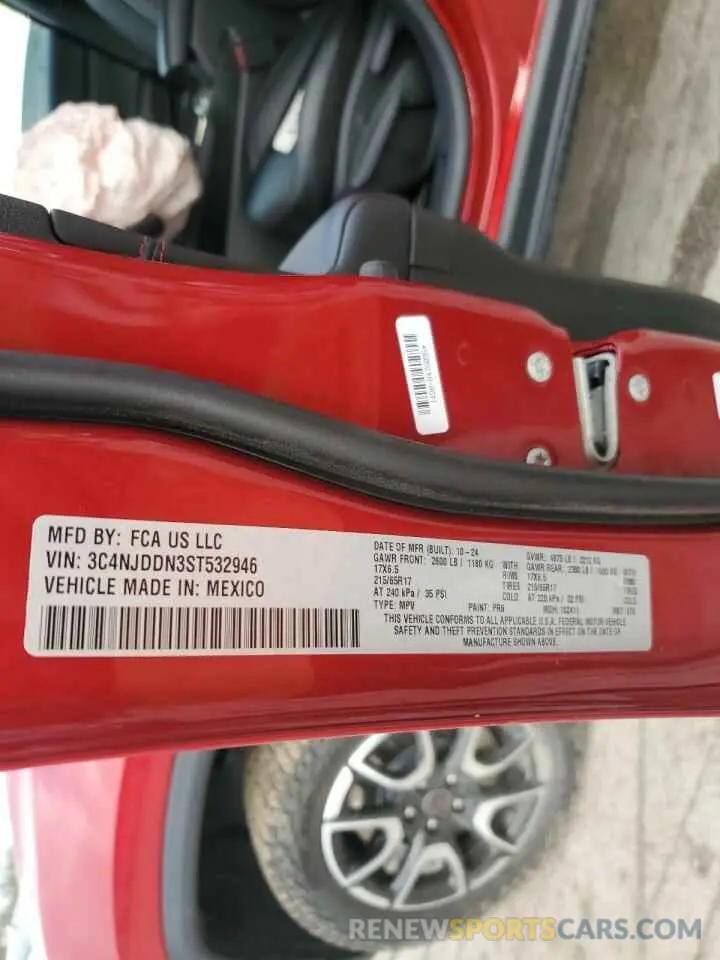 13 Фотография поврежденного автомобиля 3C4NJDDN3ST532946 JEEP COMPASS 2025