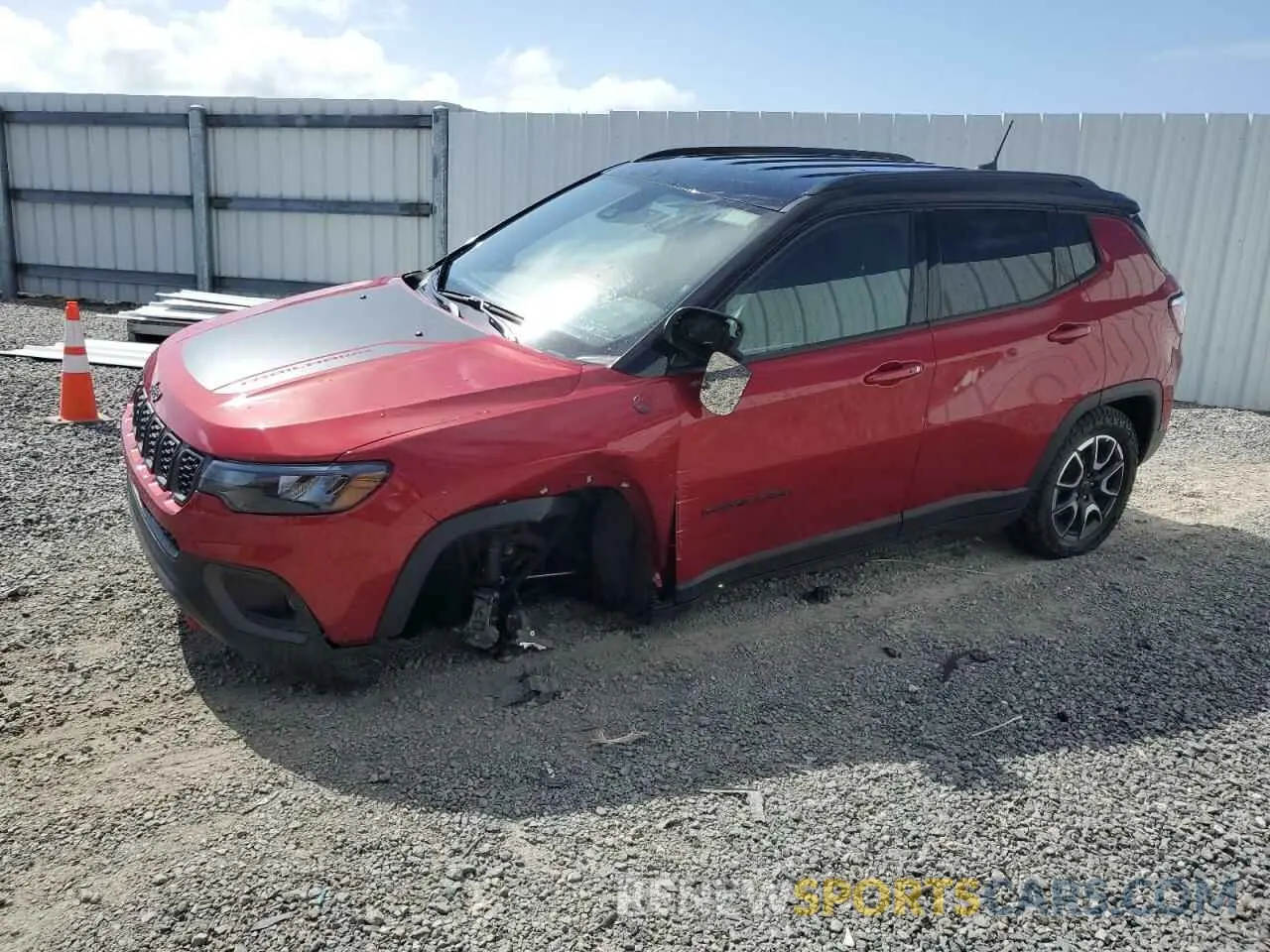 1 Фотография поврежденного автомобиля 3C4NJDDN7ST536658 JEEP COMPASS 2025