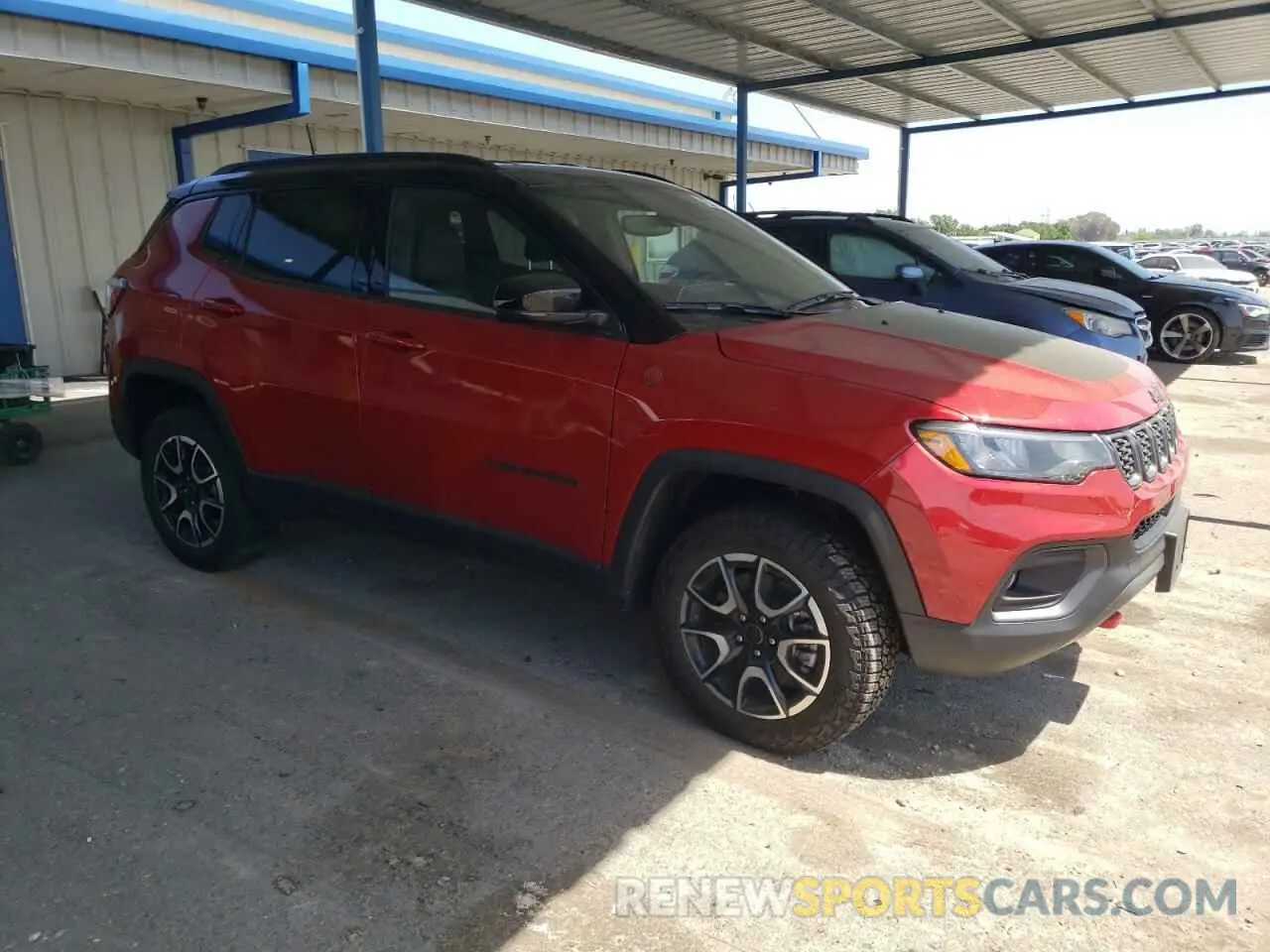 4 Photograph of a damaged car 3C4NJDDN7ST557719 JEEP COMPASS 2025