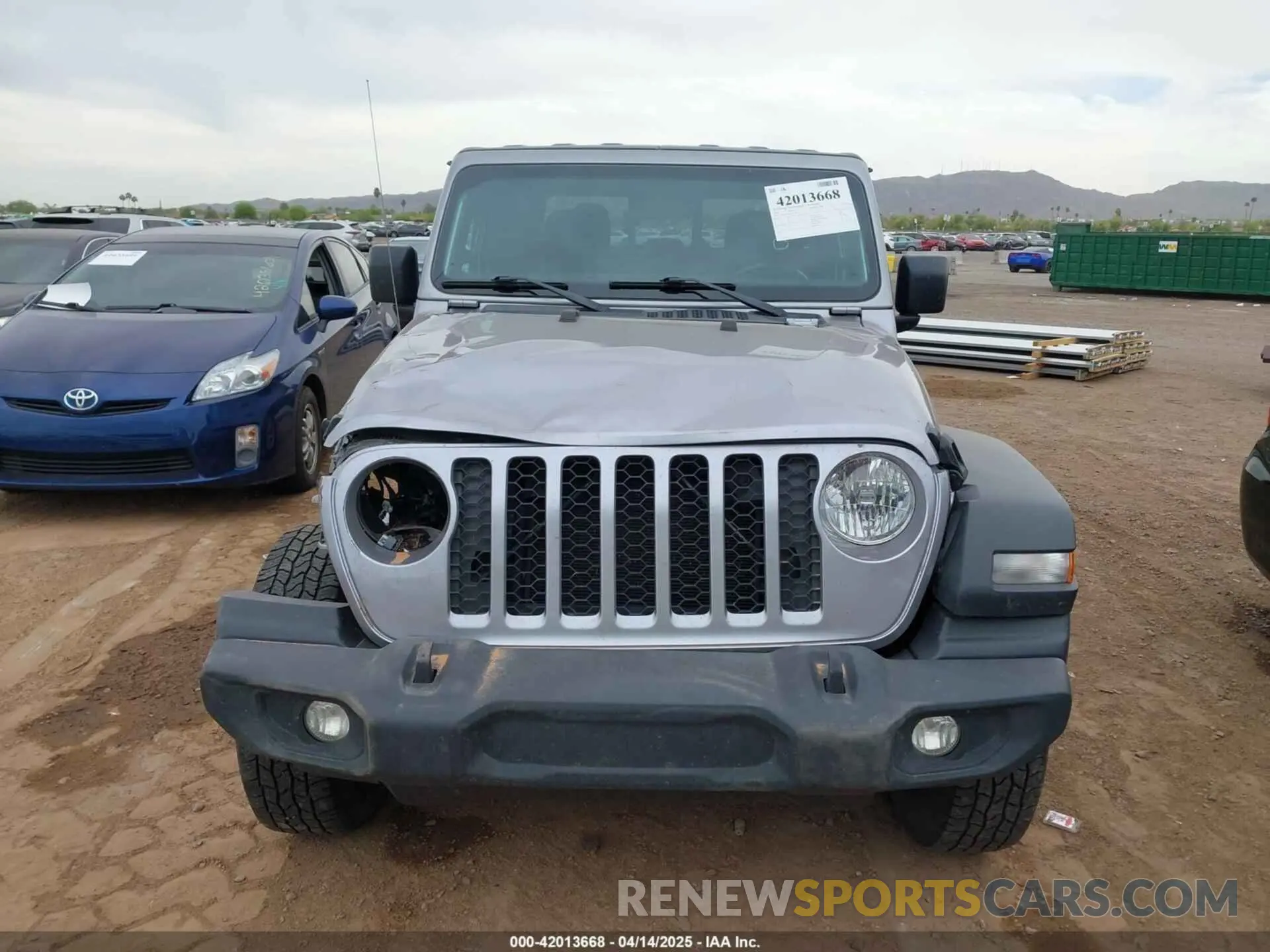 12 Фотография поврежденного автомобиля 1C6HJTAG1LL141165 JEEP GLADIATOR 2020