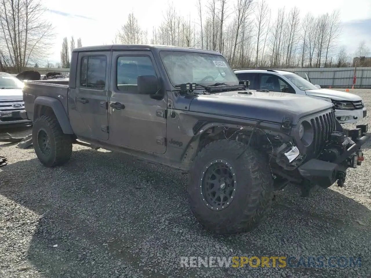 4 Фотография поврежденного автомобиля 1C6HJTAG2LL146553 JEEP GLADIATOR 2020