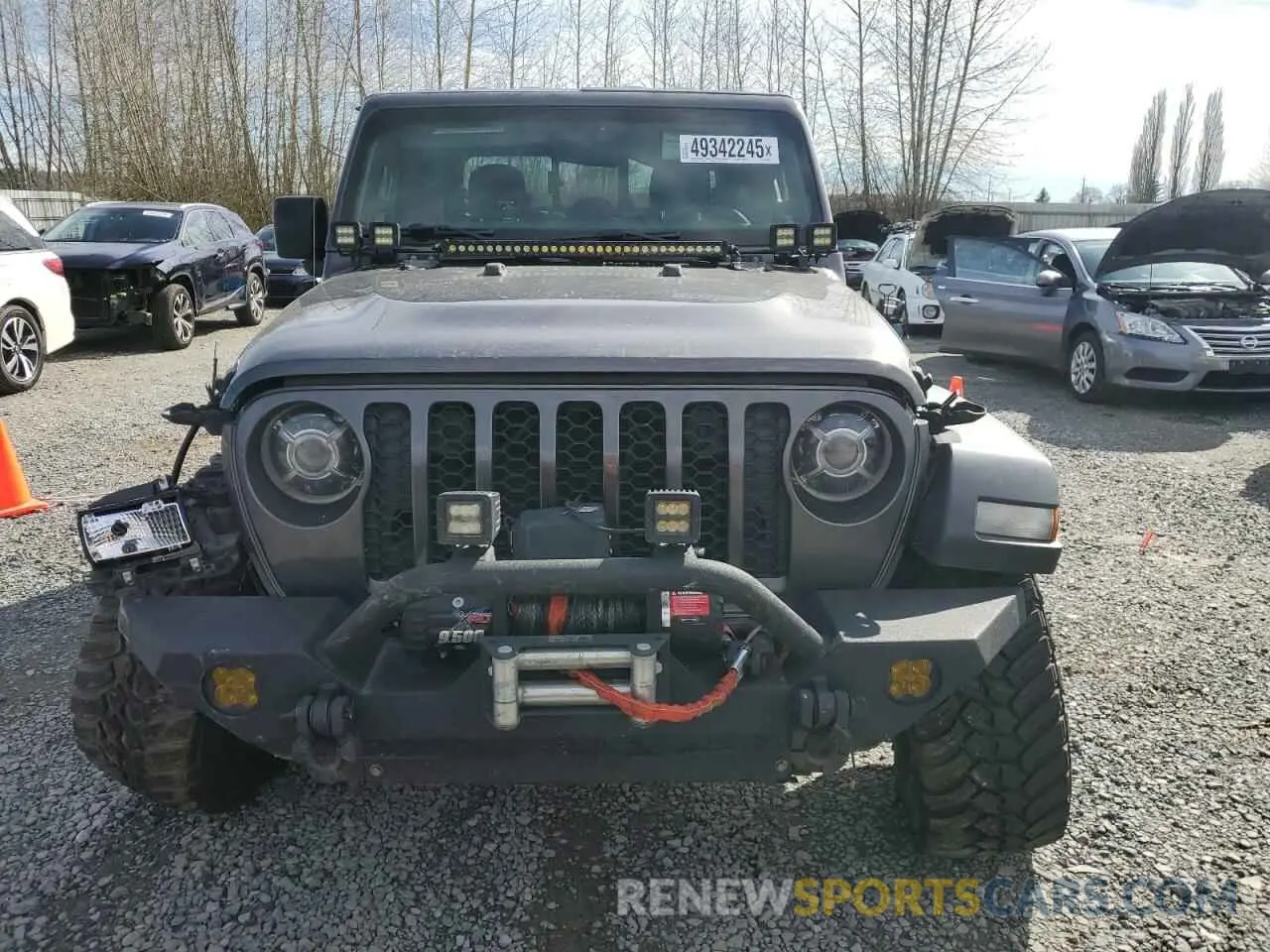 5 Фотография поврежденного автомобиля 1C6HJTAG2LL146553 JEEP GLADIATOR 2020