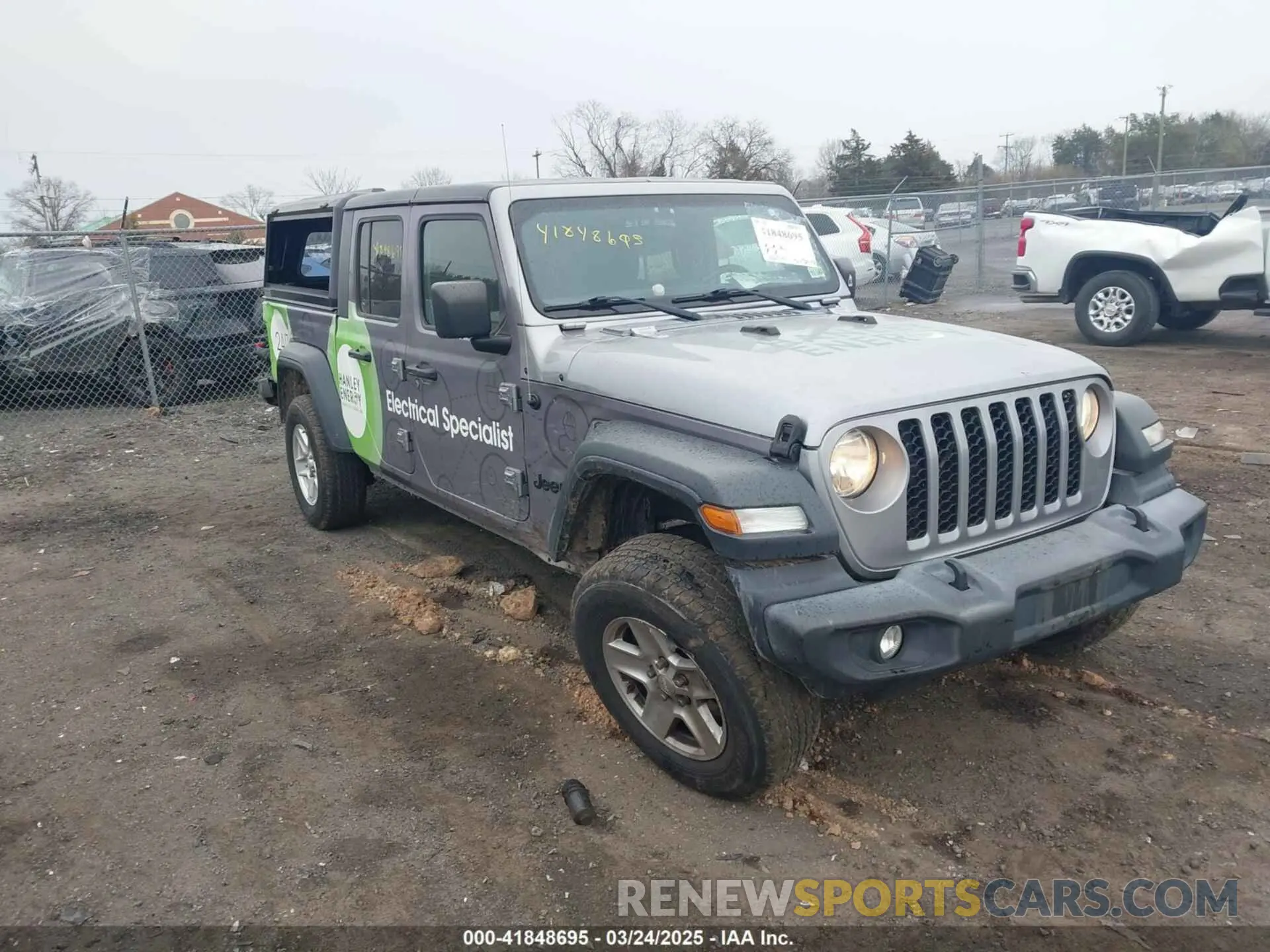1 Фотография поврежденного автомобиля 1C6HJTAG2LL175020 JEEP GLADIATOR 2020