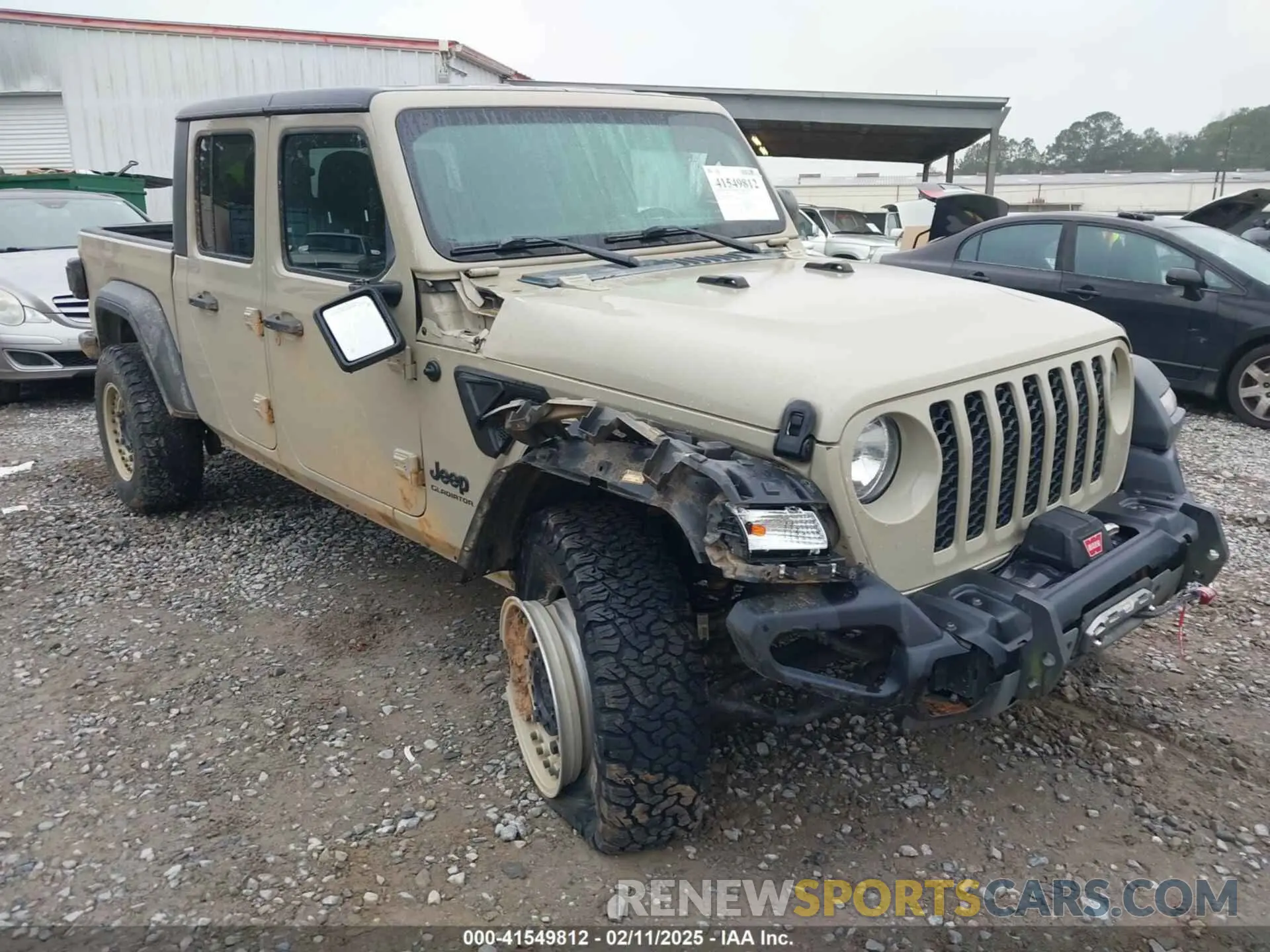 1 Фотография поврежденного автомобиля 1C6HJTAG2LL184767 JEEP GLADIATOR 2020