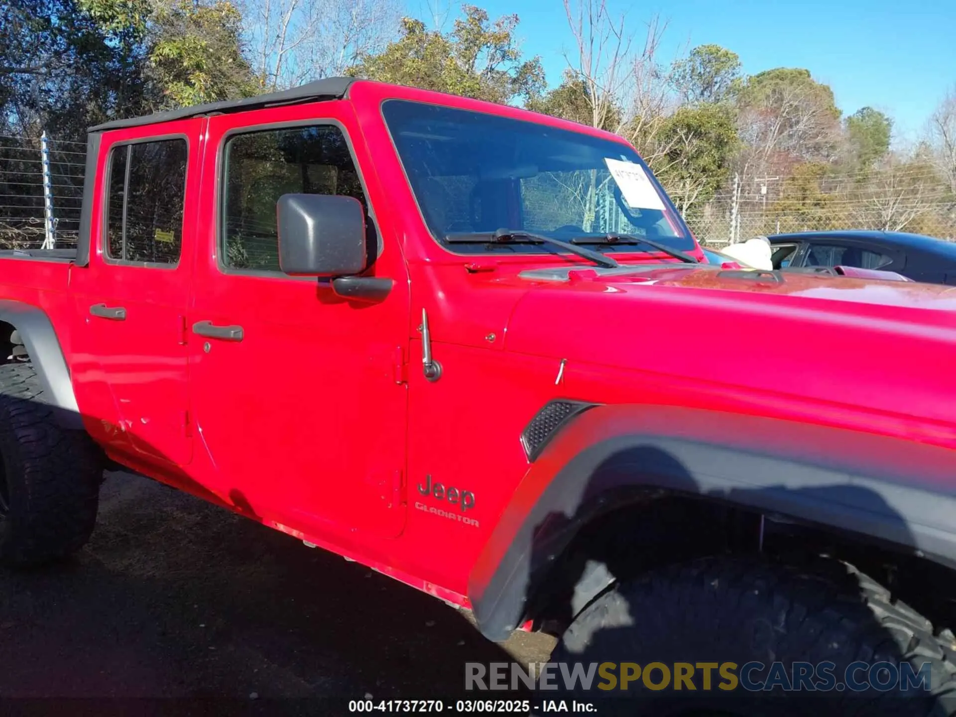 13 Photograph of a damaged car 1C6HJTAG3LL108524 JEEP GLADIATOR 2020