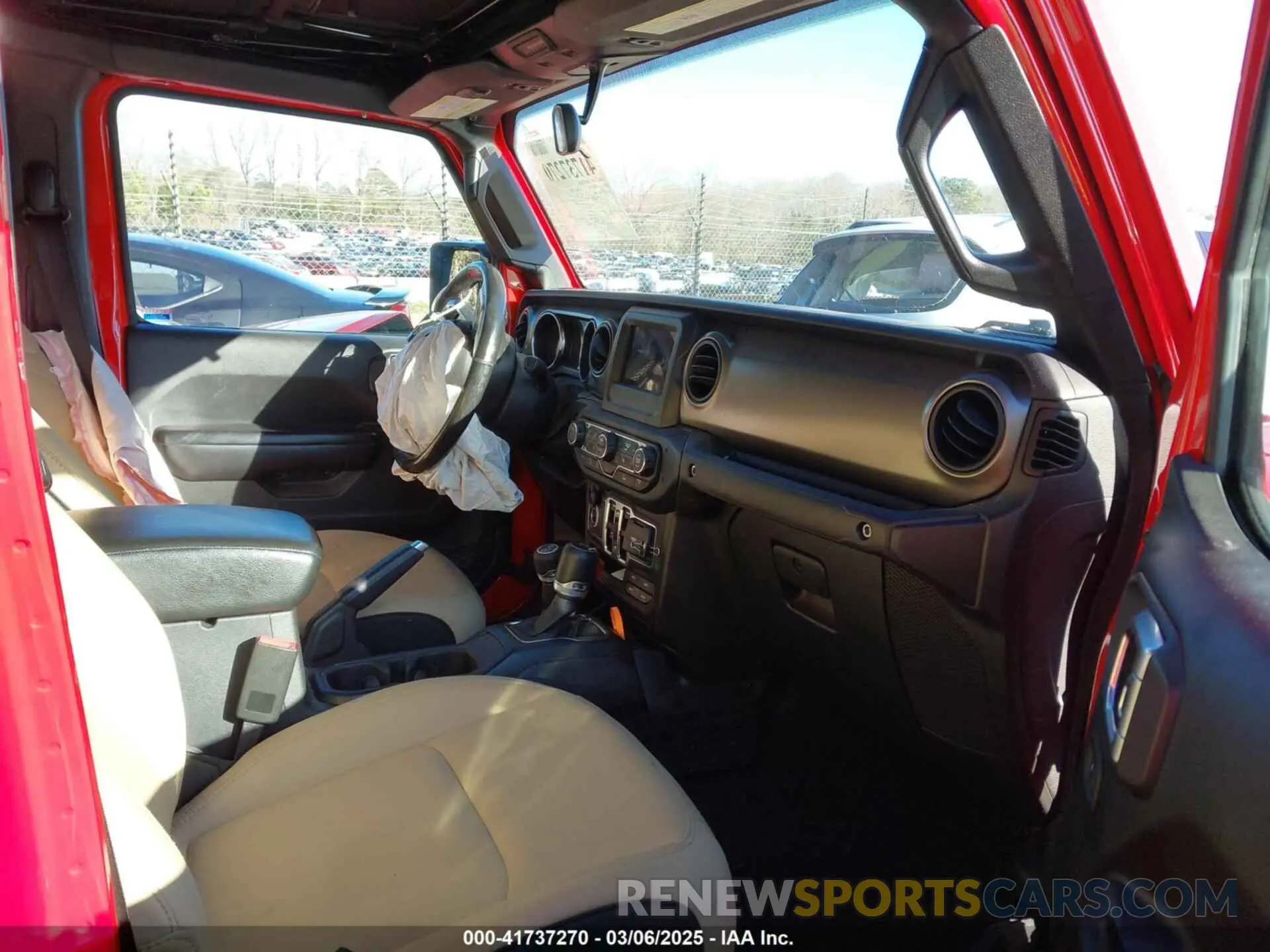 5 Photograph of a damaged car 1C6HJTAG3LL108524 JEEP GLADIATOR 2020