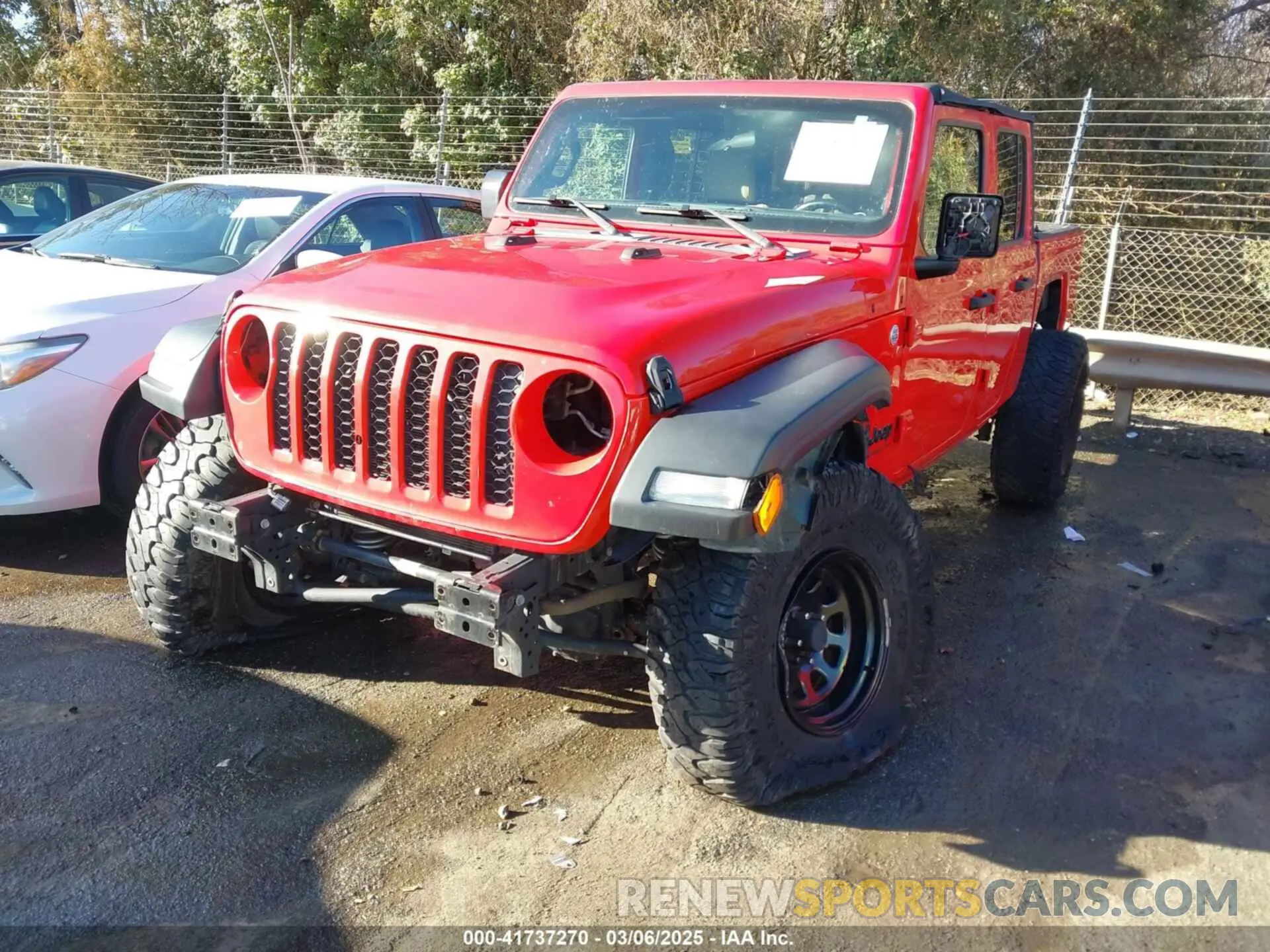 6 Photograph of a damaged car 1C6HJTAG3LL108524 JEEP GLADIATOR 2020