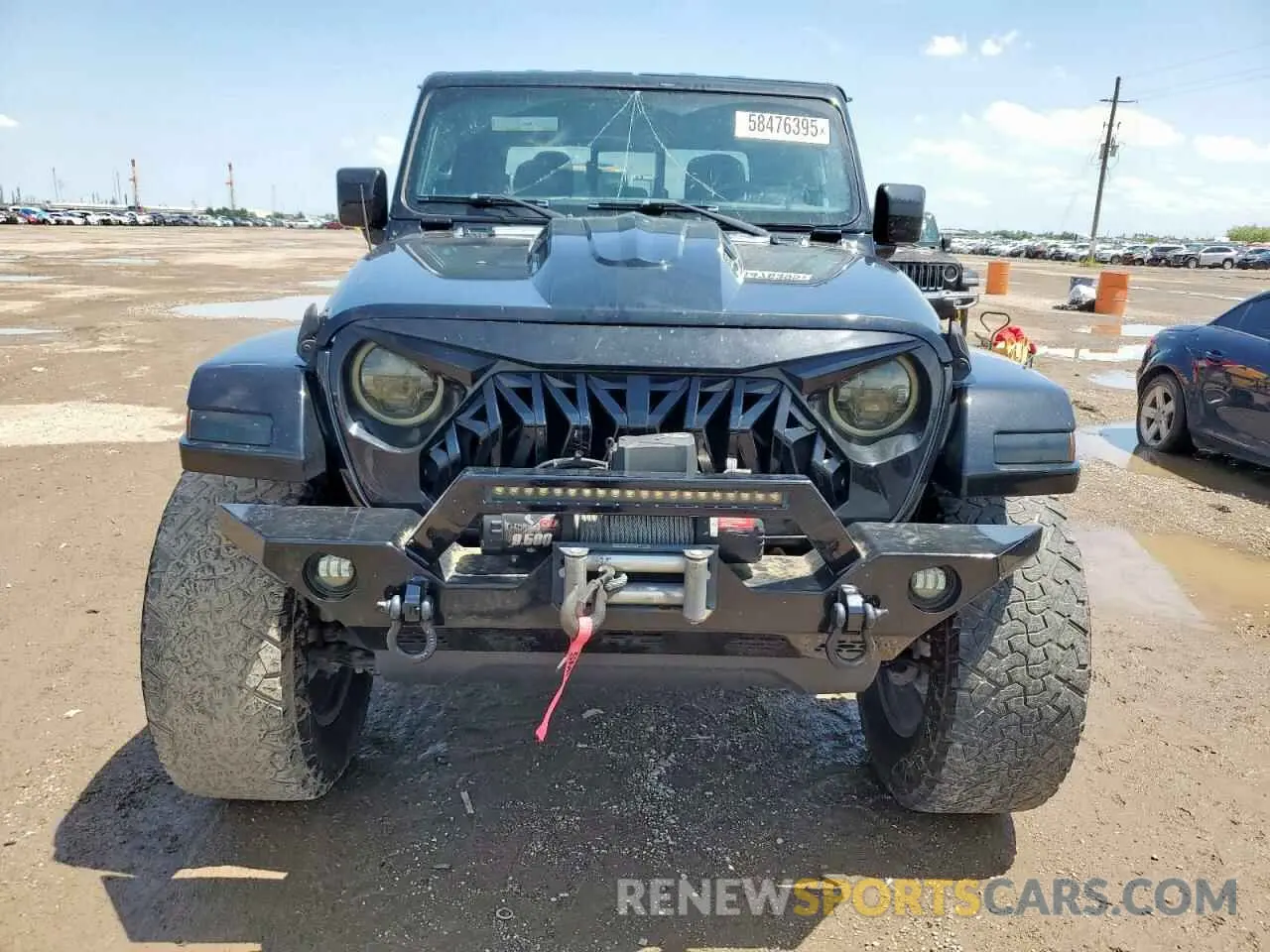 5 Photograph of a damaged car 1C6HJTAG3LL151602 JEEP GLADIATOR 2020