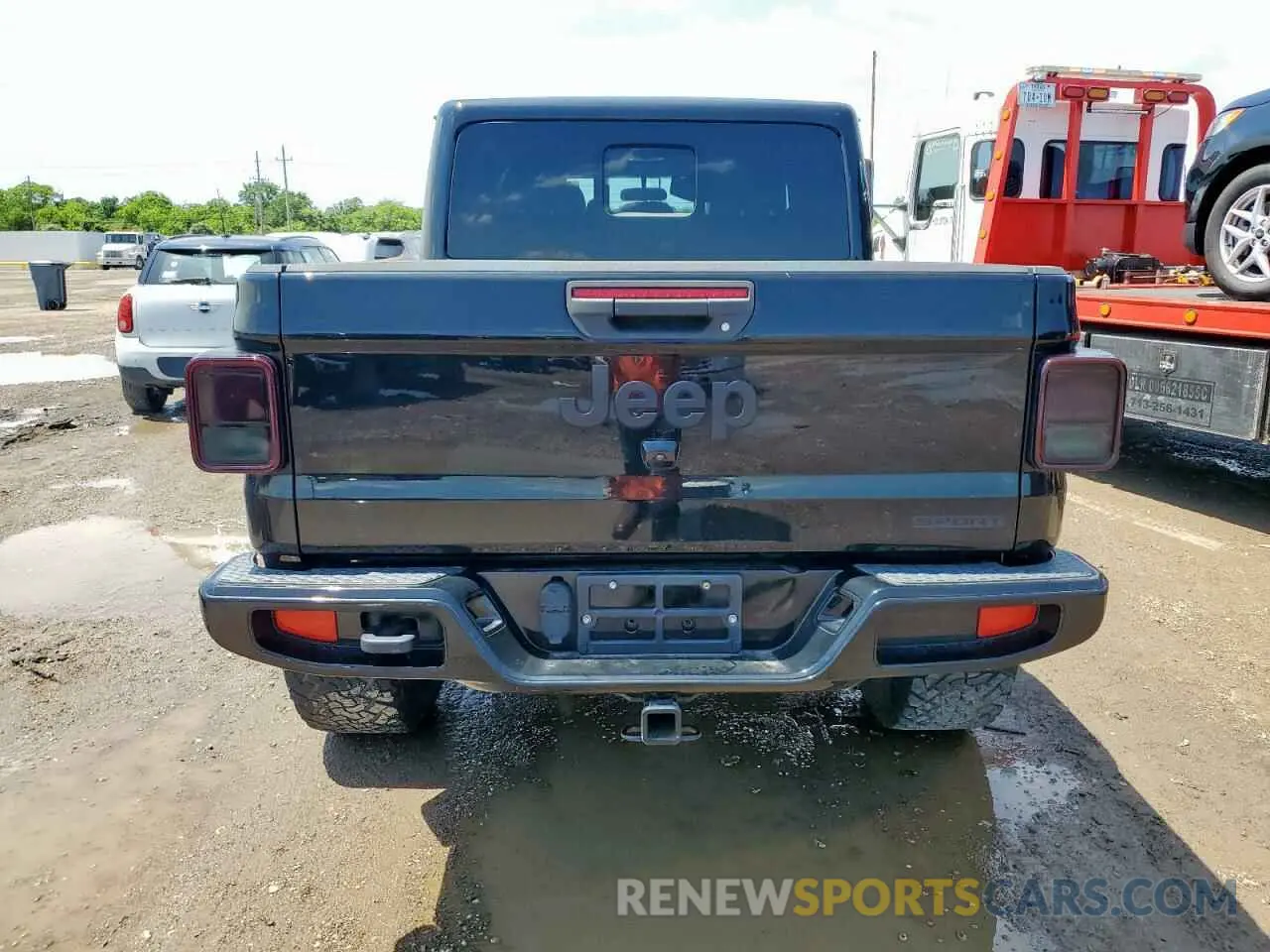 6 Photograph of a damaged car 1C6HJTAG3LL151602 JEEP GLADIATOR 2020