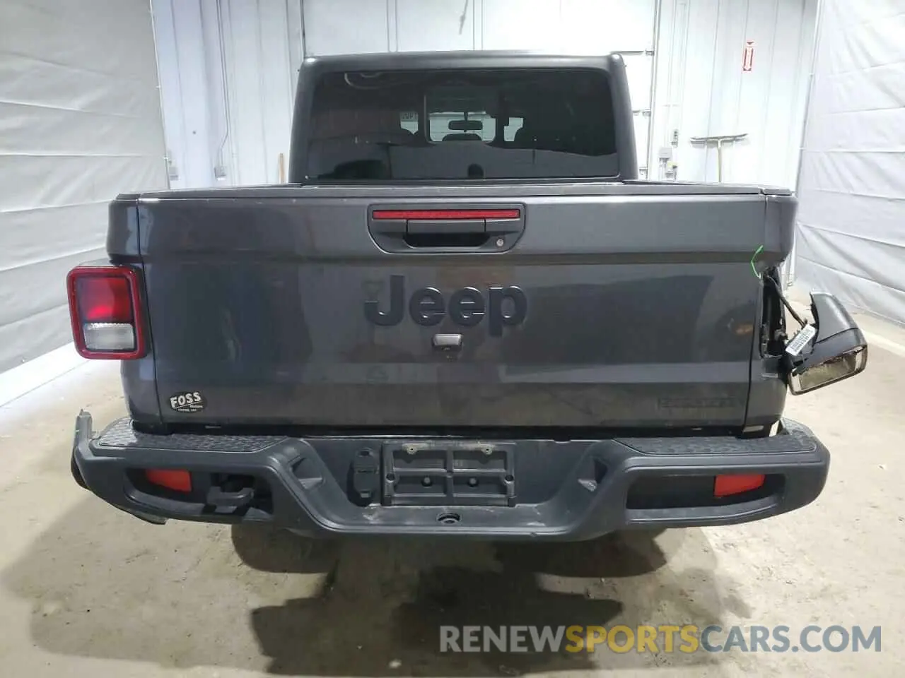 6 Photograph of a damaged car 1C6HJTAG3LL161496 JEEP GLADIATOR 2020