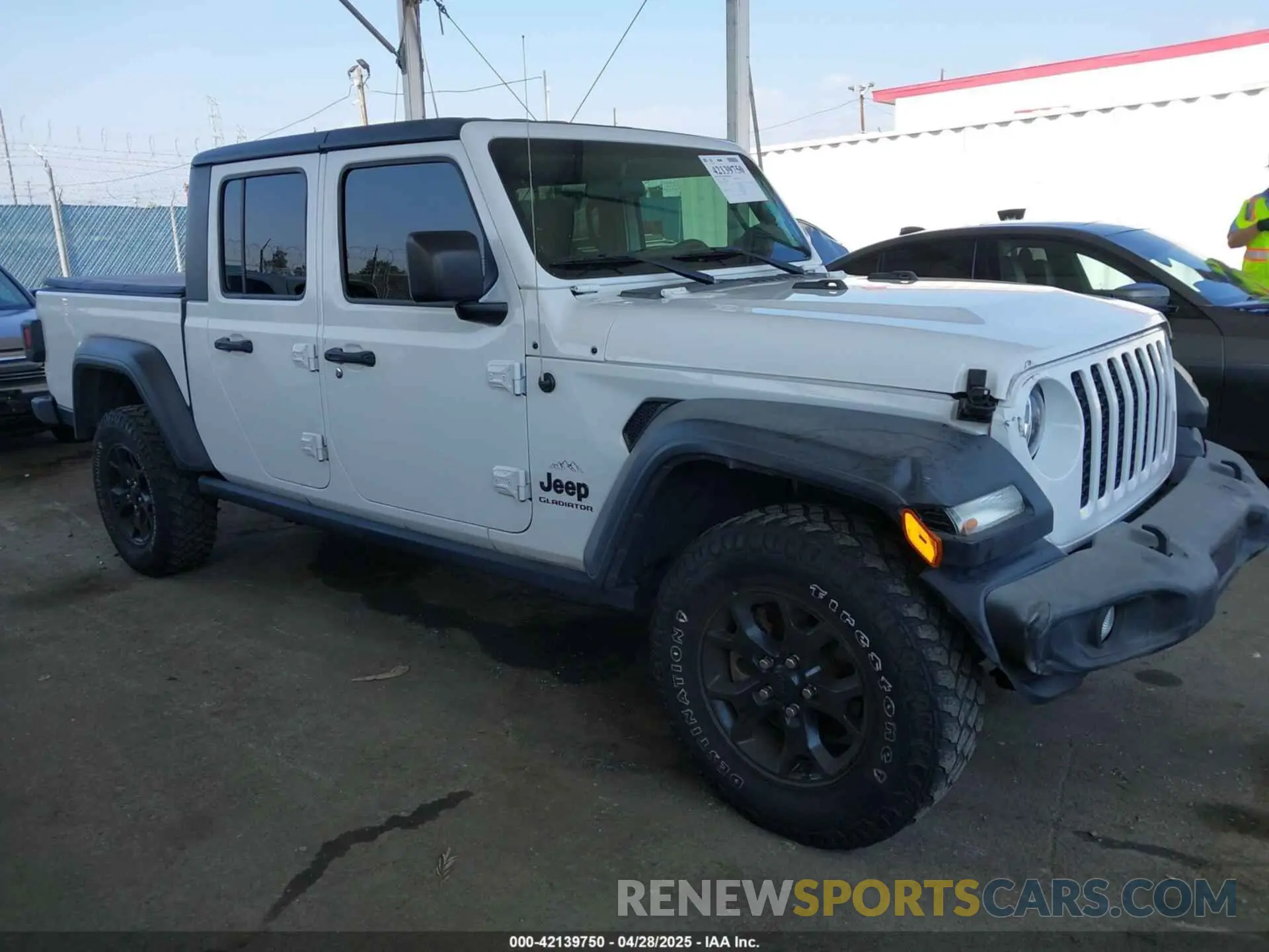 1 Фотография поврежденного автомобиля 1C6HJTAG3LL197401 JEEP GLADIATOR 2020