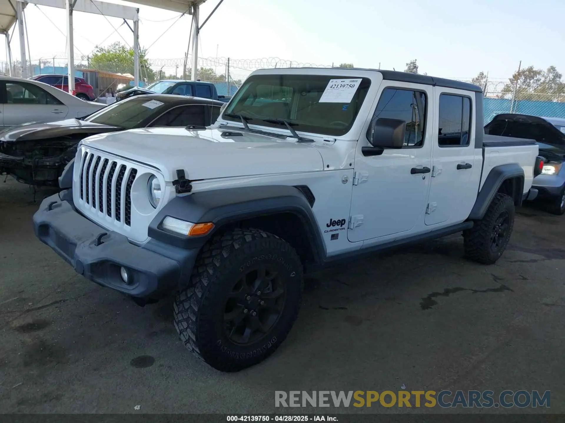 14 Фотография поврежденного автомобиля 1C6HJTAG3LL197401 JEEP GLADIATOR 2020
