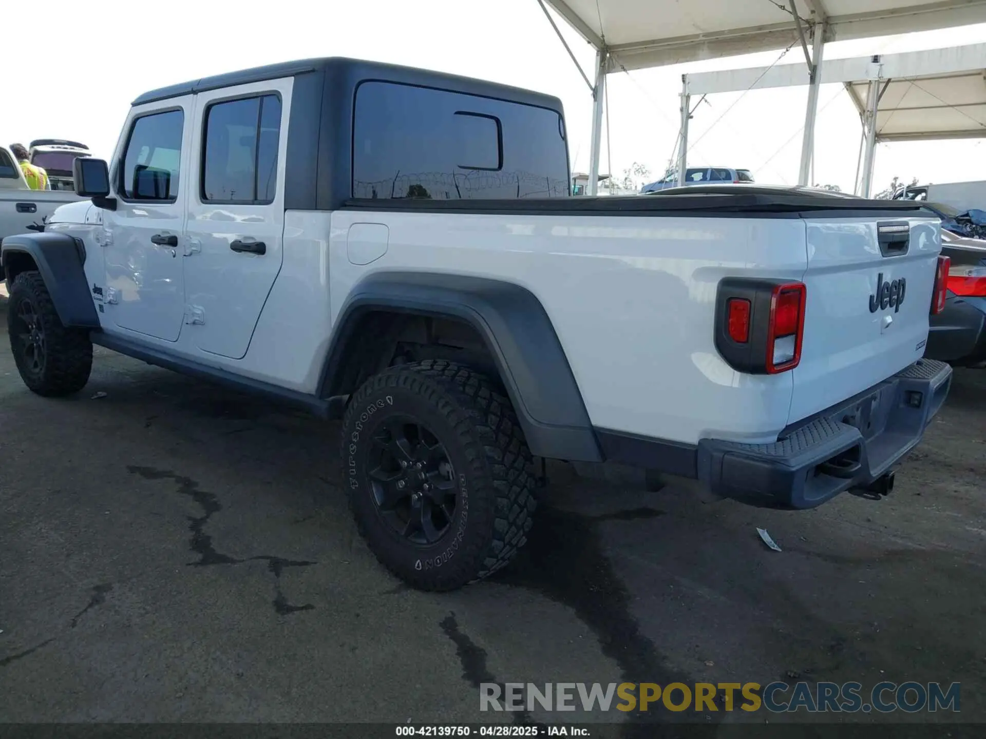 3 Фотография поврежденного автомобиля 1C6HJTAG3LL197401 JEEP GLADIATOR 2020