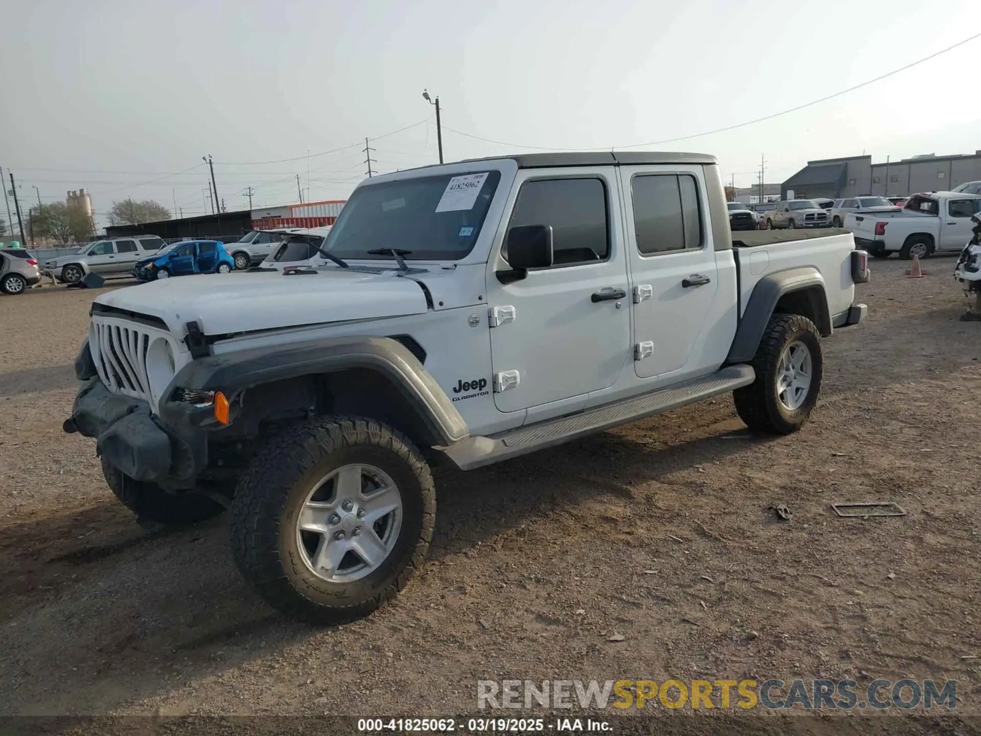 2 Фотография поврежденного автомобиля 1C6HJTAG5LL141251 JEEP GLADIATOR 2020