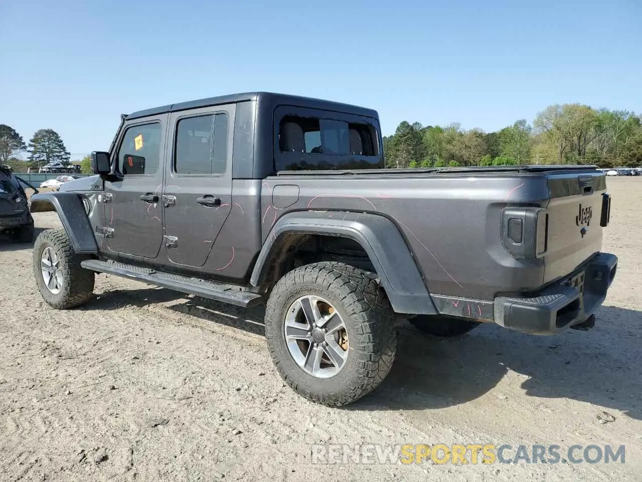 2 Фотография поврежденного автомобиля 1C6HJTAG5LL142030 JEEP GLADIATOR 2020