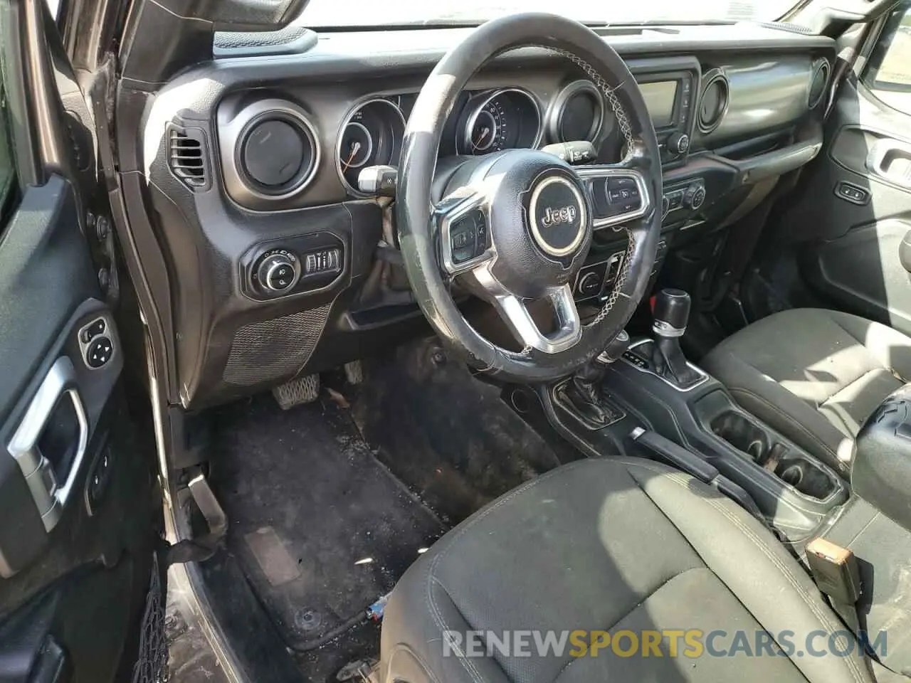8 Фотография поврежденного автомобиля 1C6HJTAG5LL142030 JEEP GLADIATOR 2020