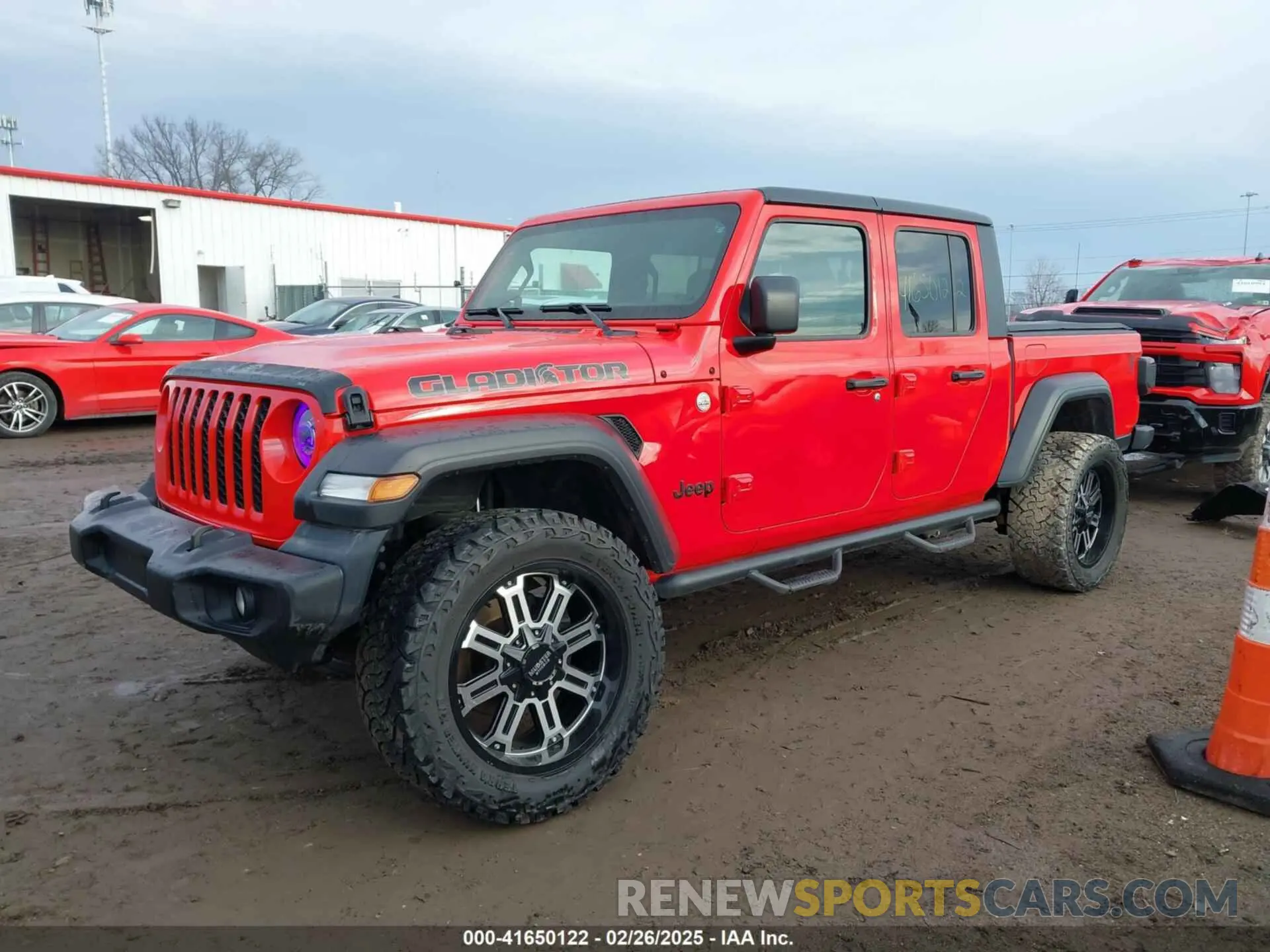 2 Photograph of a damaged car 1C6HJTAG6LL108338 JEEP GLADIATOR 2020