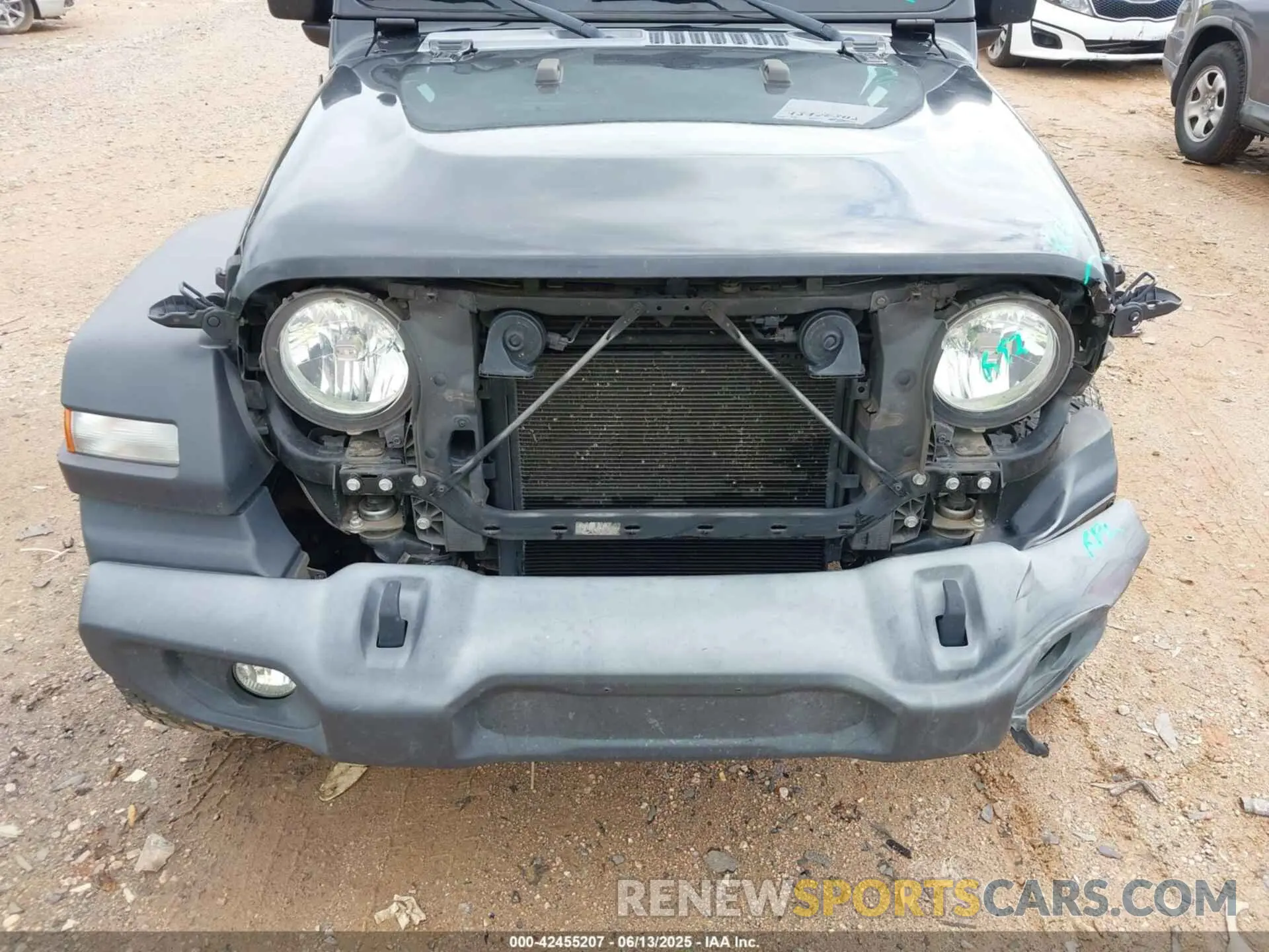 6 Photograph of a damaged car 1C6HJTAG6LL127634 JEEP GLADIATOR 2020