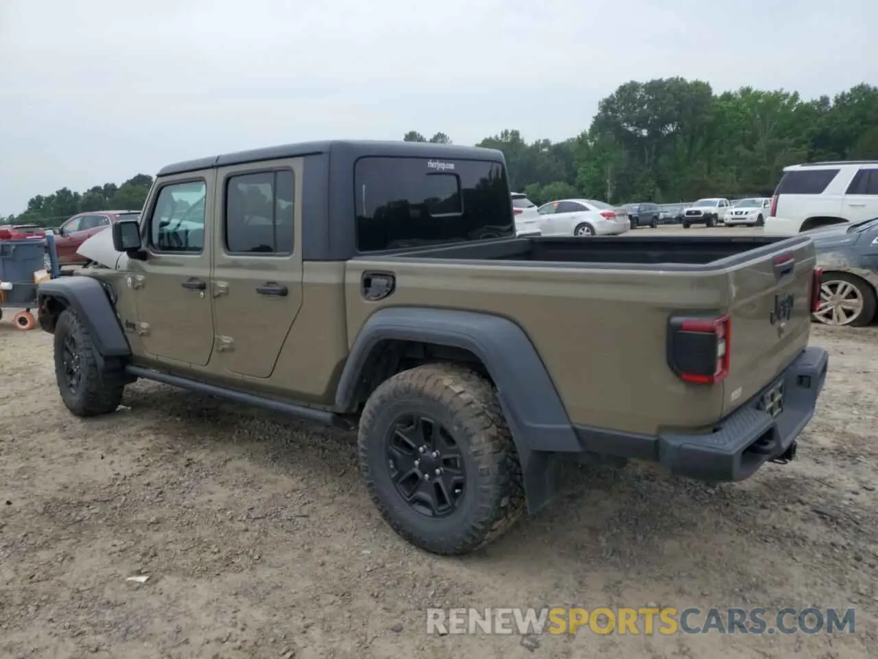 2 Photograph of a damaged car 1C6HJTAG6LL160925 JEEP GLADIATOR 2020