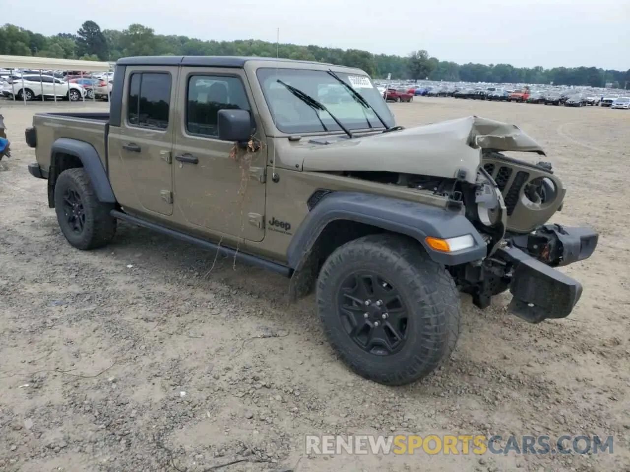 4 Photograph of a damaged car 1C6HJTAG6LL160925 JEEP GLADIATOR 2020