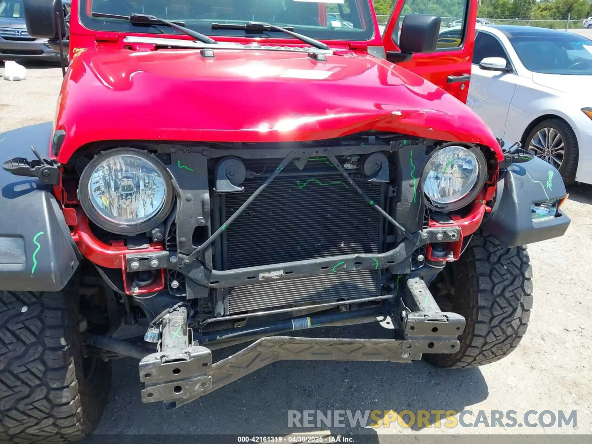 6 Photograph of a damaged car 1C6HJTAG6LL194119 JEEP GLADIATOR 2020