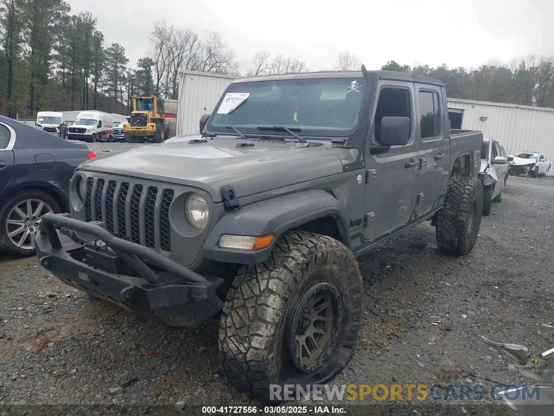 2 Фотография поврежденного автомобиля 1C6HJTAG6LL198543 JEEP GLADIATOR 2020