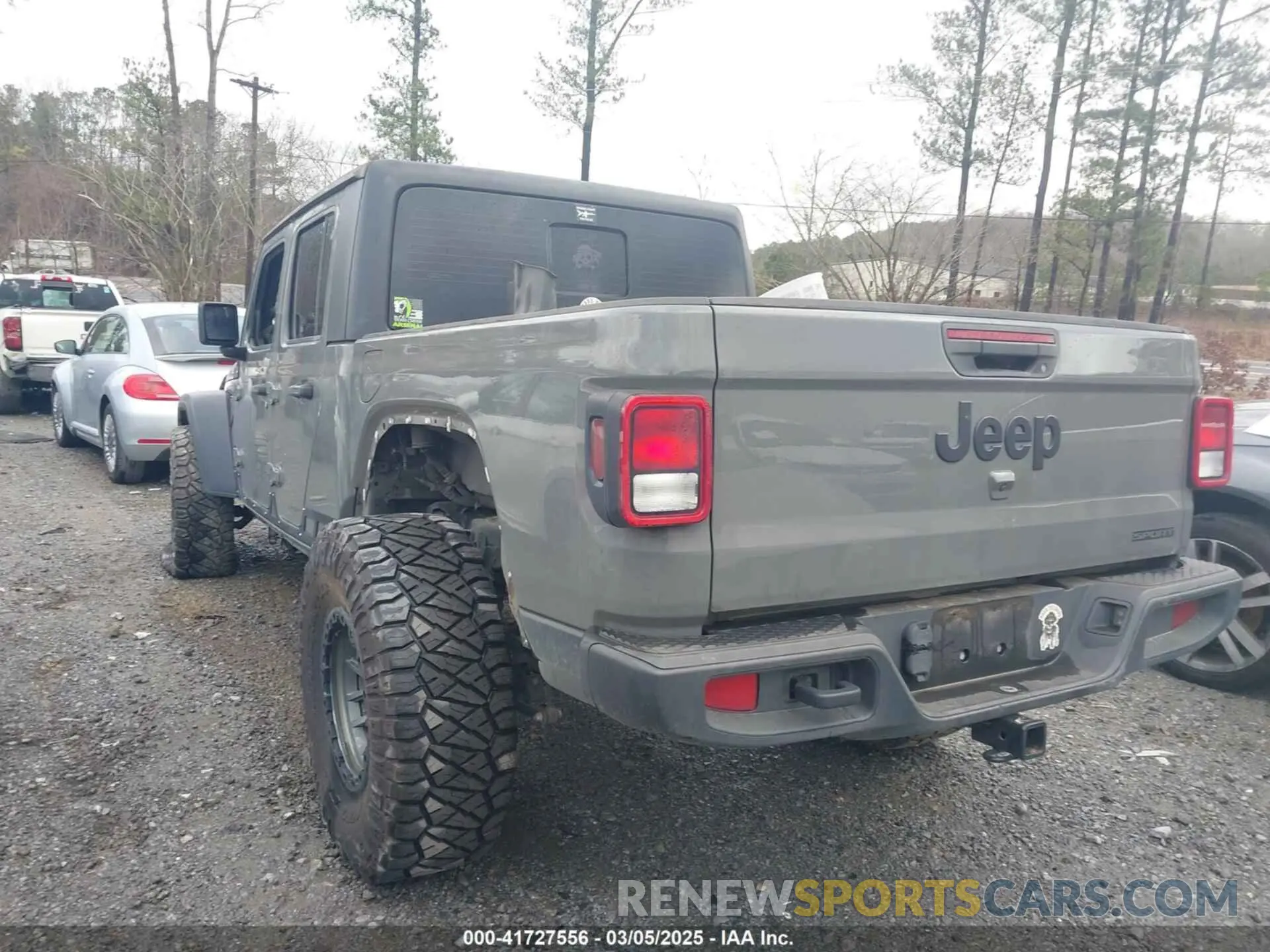3 Фотография поврежденного автомобиля 1C6HJTAG6LL198543 JEEP GLADIATOR 2020