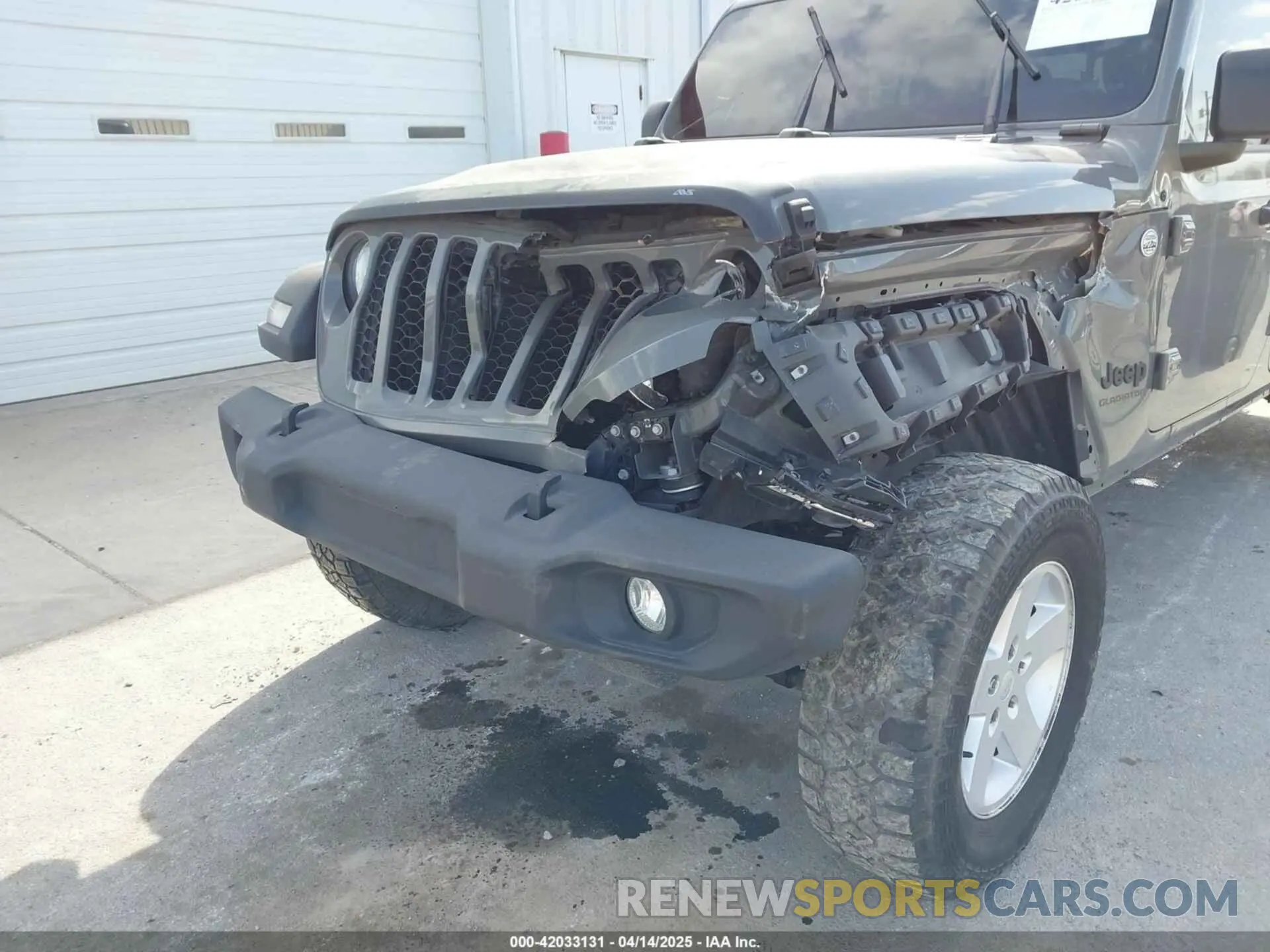 6 Photograph of a damaged car 1C6HJTAG7LL154664 JEEP GLADIATOR 2020