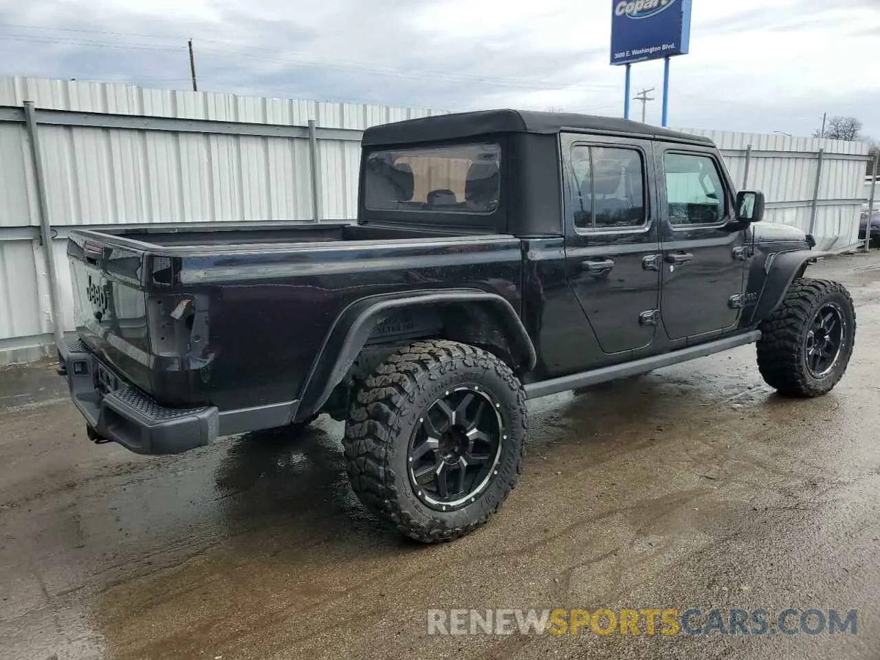 3 Photograph of a damaged car 1C6HJTAG8LL113153 JEEP GLADIATOR 2020