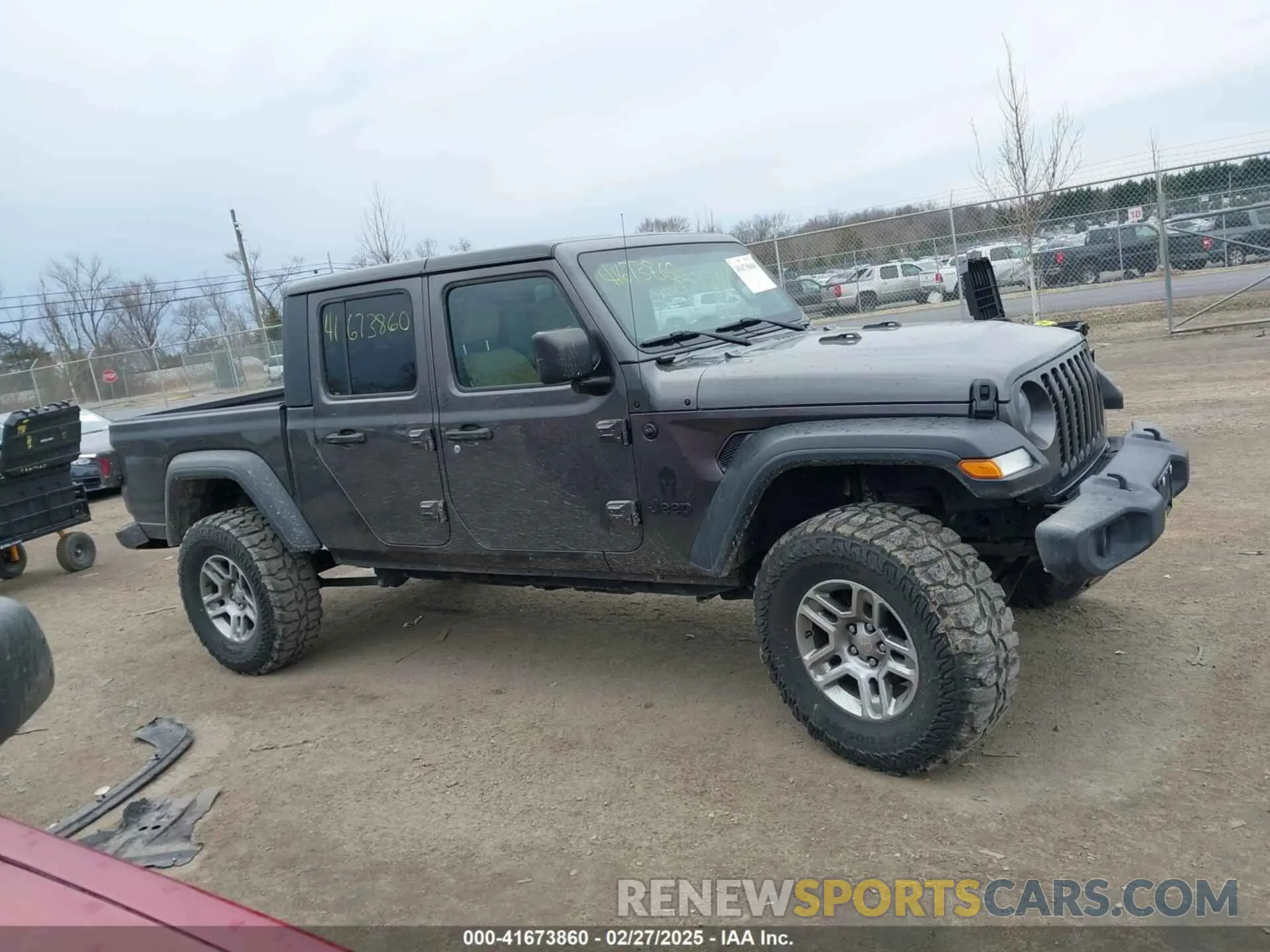13 Фотография поврежденного автомобиля 1C6HJTAG8LL141535 JEEP GLADIATOR 2020