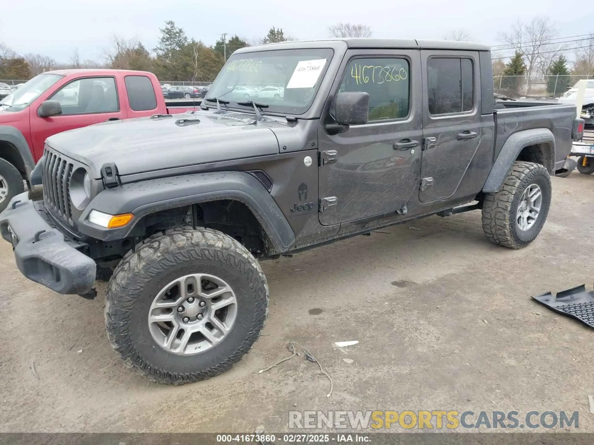 2 Фотография поврежденного автомобиля 1C6HJTAG8LL141535 JEEP GLADIATOR 2020
