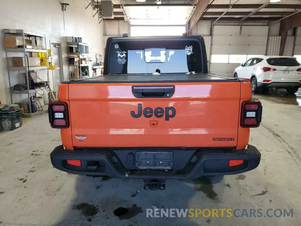 6 Photograph of a damaged car 1C6HJTAG9LL149160 JEEP GLADIATOR 2020