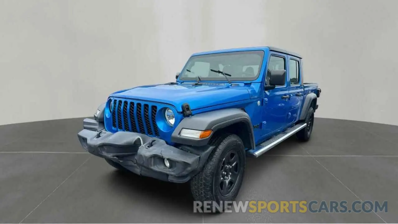 2 Photograph of a damaged car 1C6HJTAG9LL169893 JEEP GLADIATOR 2020