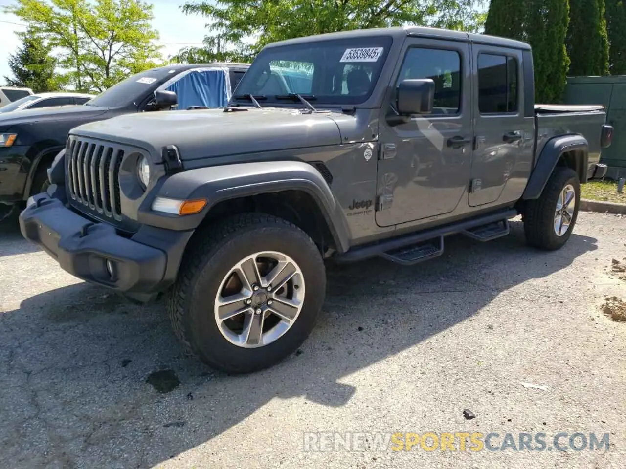 1 Photograph of a damaged car 1C6HJTAG9LL192848 JEEP GLADIATOR 2020