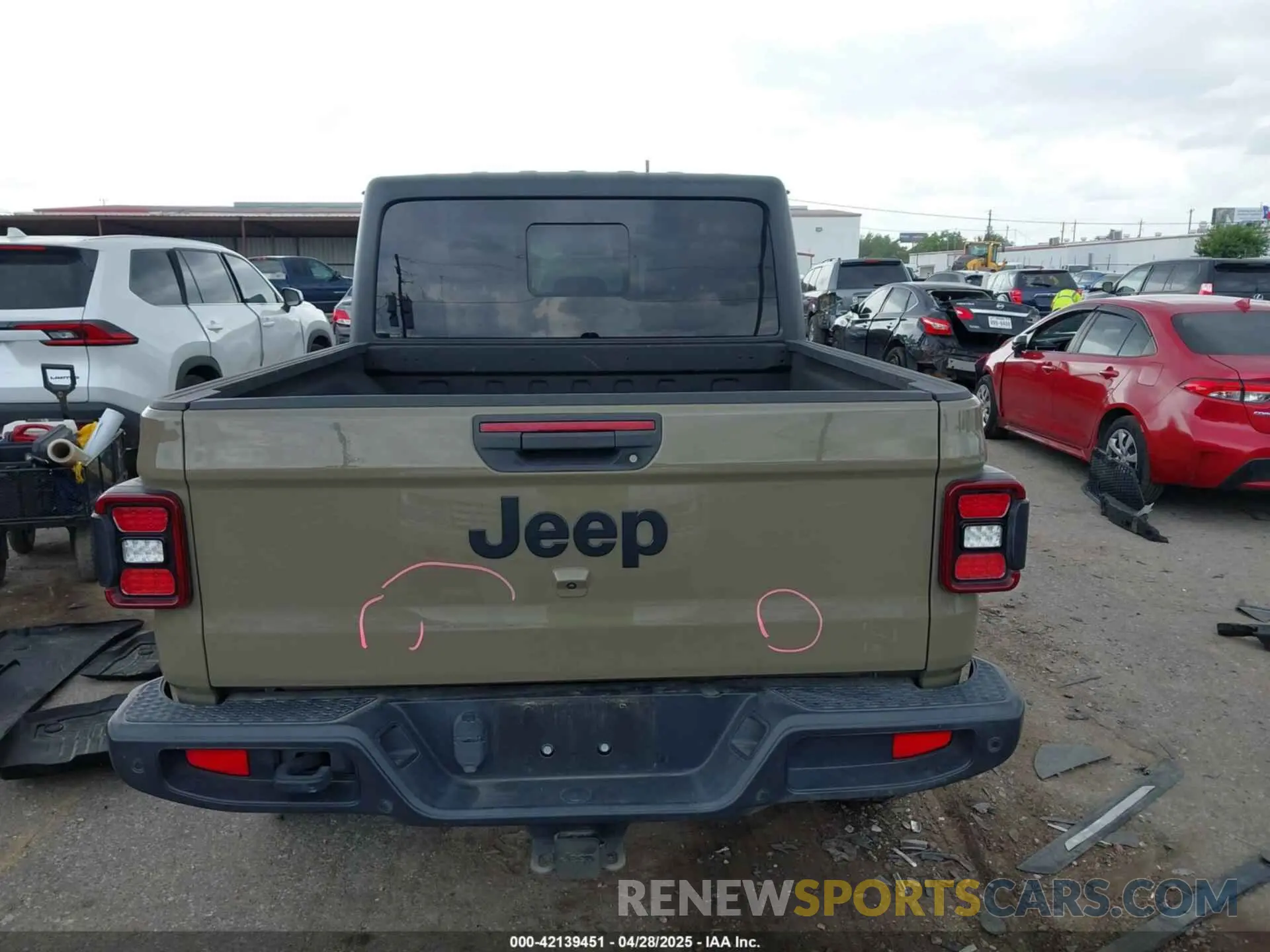 17 Фотография поврежденного автомобиля 1C6HJTAG9LL213486 JEEP GLADIATOR 2020