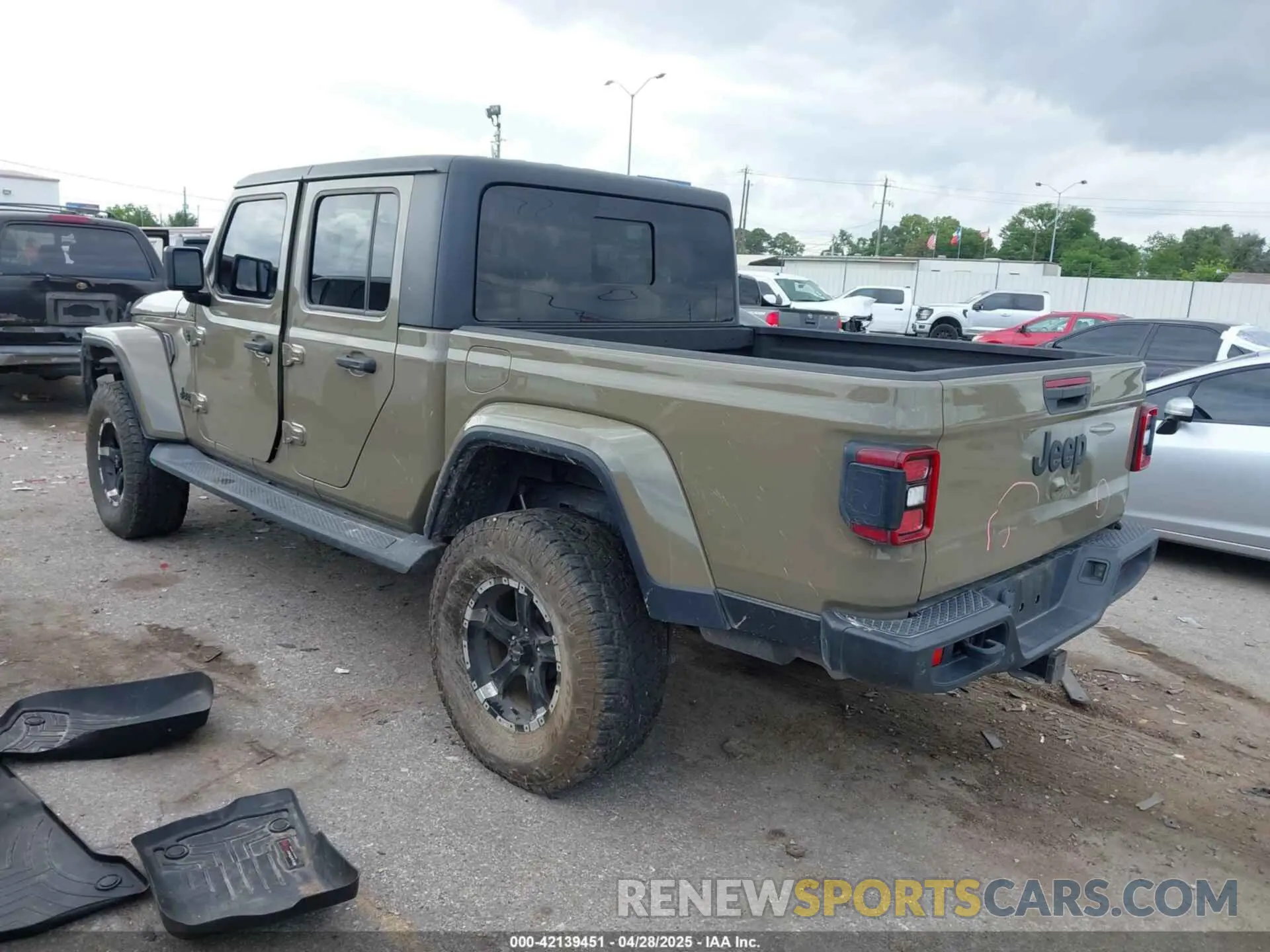 3 Фотография поврежденного автомобиля 1C6HJTAG9LL213486 JEEP GLADIATOR 2020
