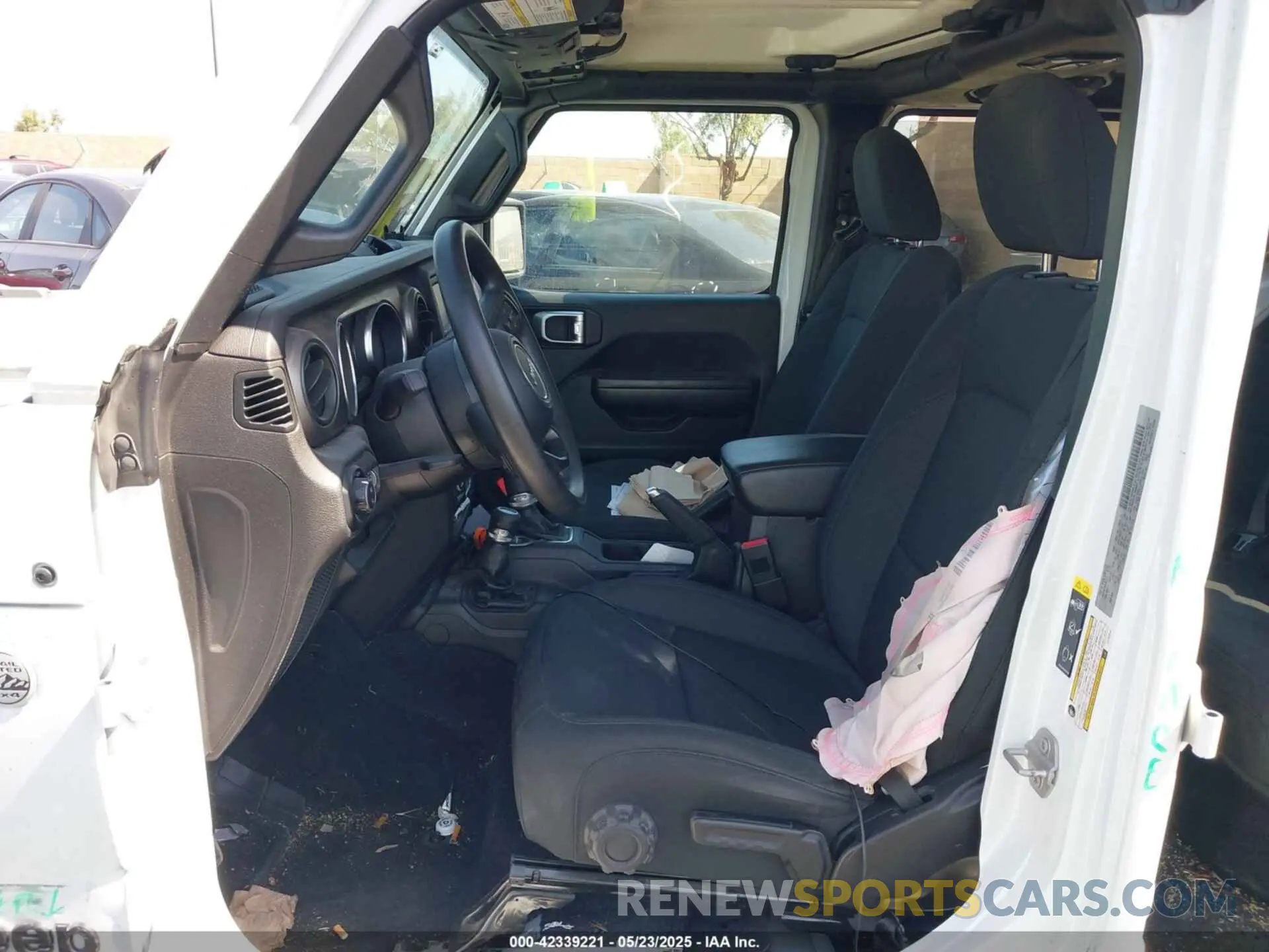 5 Photograph of a damaged car 1C6HJTAGXLL197315 JEEP GLADIATOR 2020
