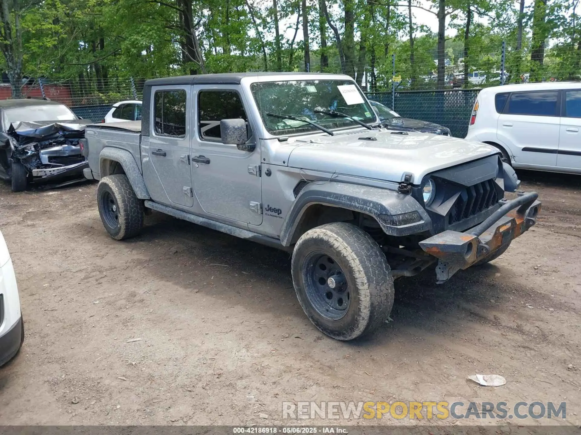1 Photograph of a damaged car 1C6HJTAGXLL199209 JEEP GLADIATOR 2020