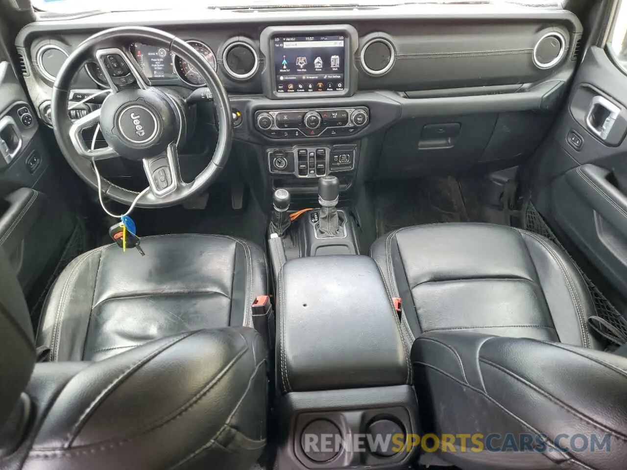 8 Фотография поврежденного автомобиля 1C6HJTFG0LL217127 JEEP GLADIATOR 2020