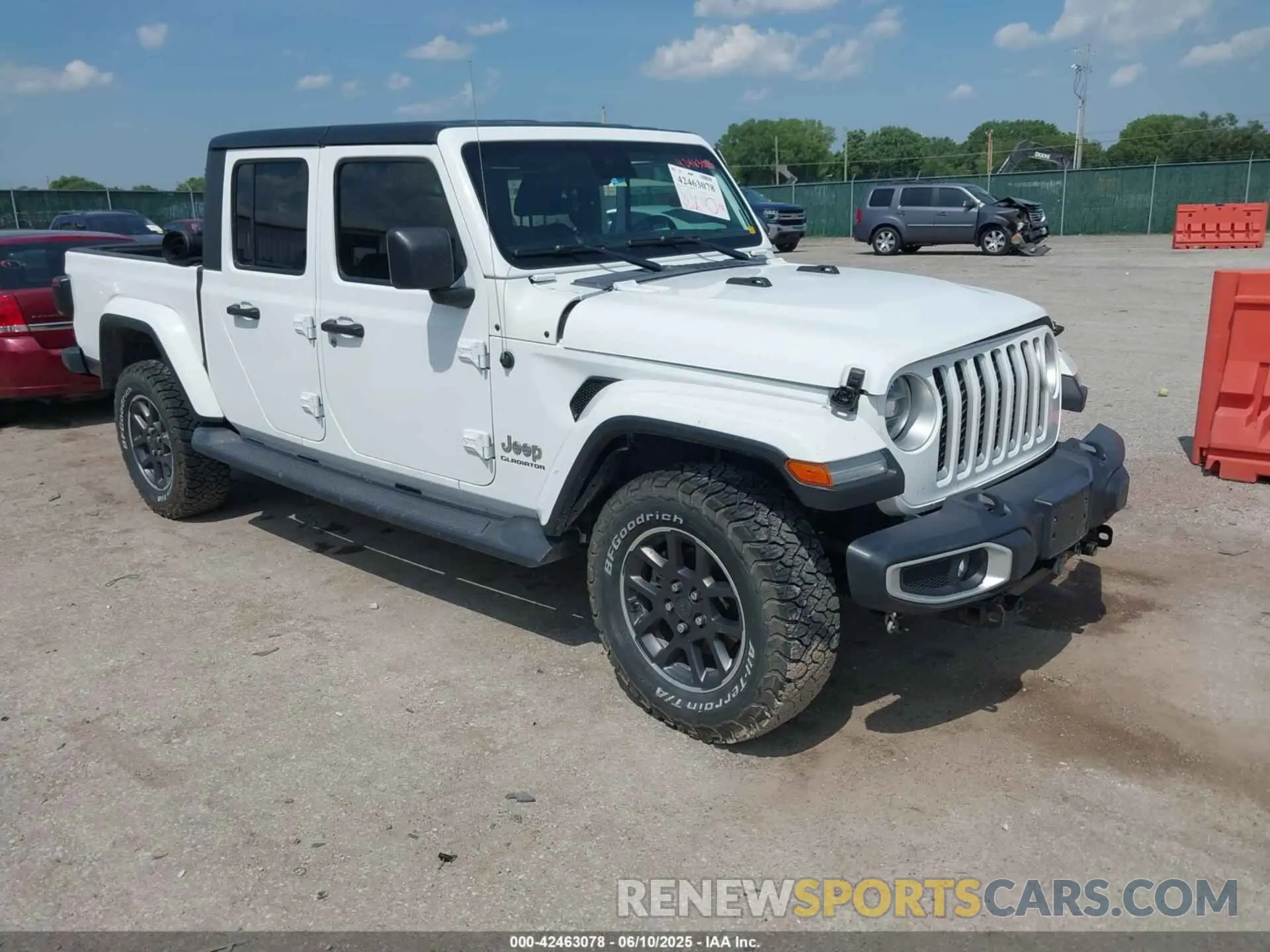 1 Photograph of a damaged car 1C6HJTFG1LL131728 JEEP GLADIATOR 2020