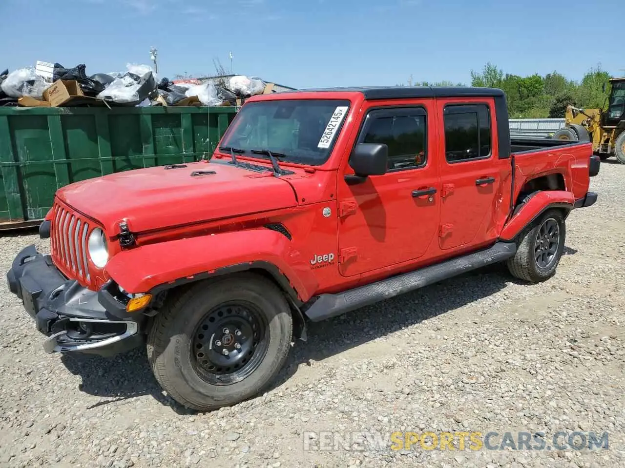 1 Фотография поврежденного автомобиля 1C6HJTFG1LL198586 JEEP GLADIATOR 2020