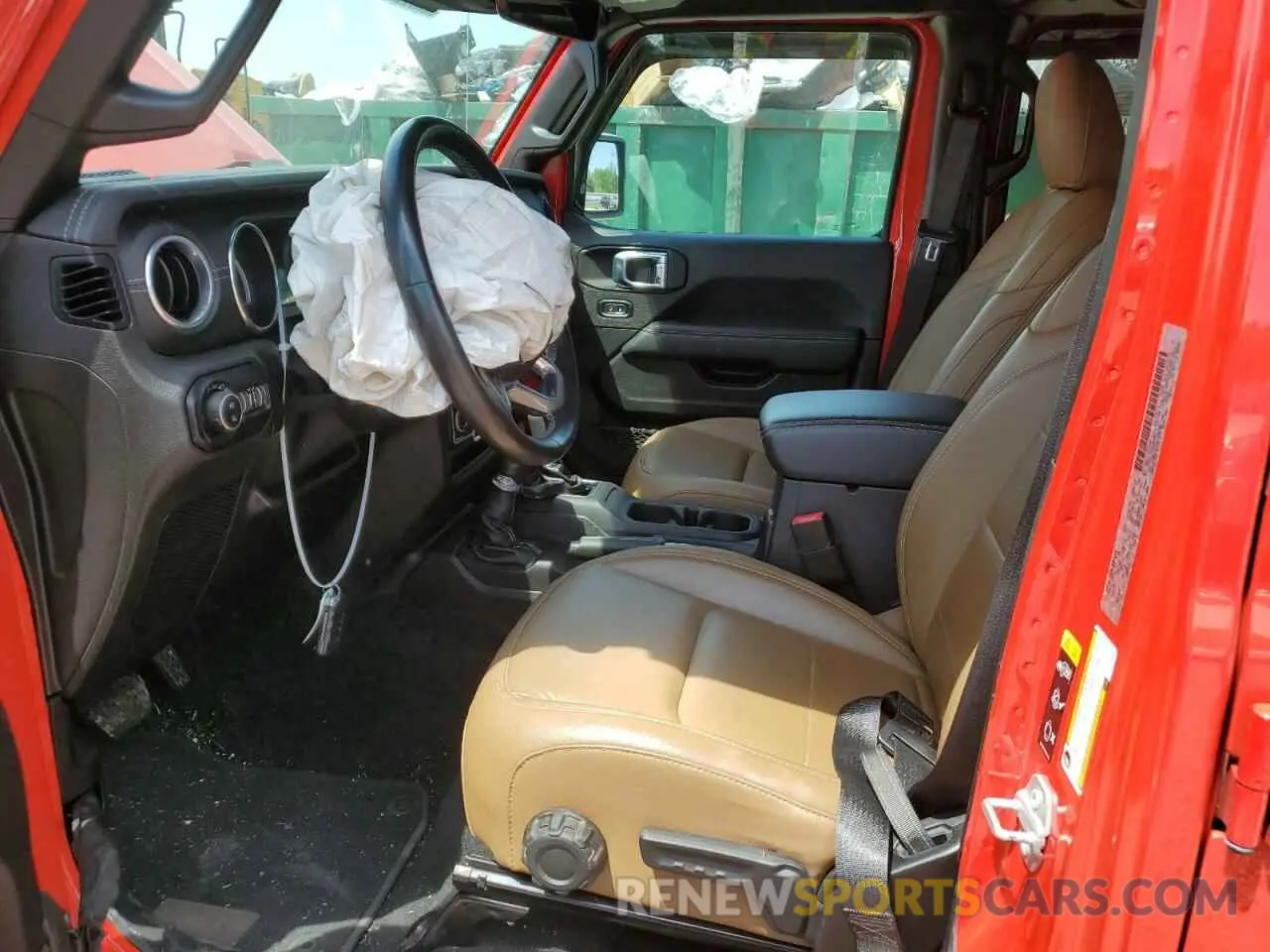 7 Фотография поврежденного автомобиля 1C6HJTFG1LL198586 JEEP GLADIATOR 2020