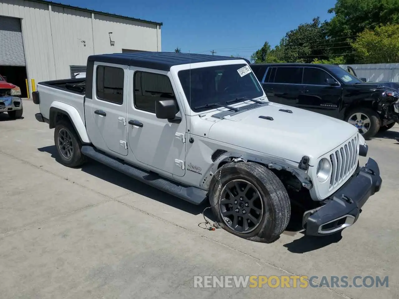 4 Фотография поврежденного автомобиля 1C6HJTFG3LL129835 JEEP GLADIATOR 2020